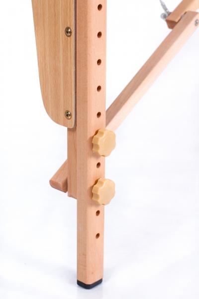 RESTPRO® Classic-2 vyno raudonojo spalvos masažo stalas