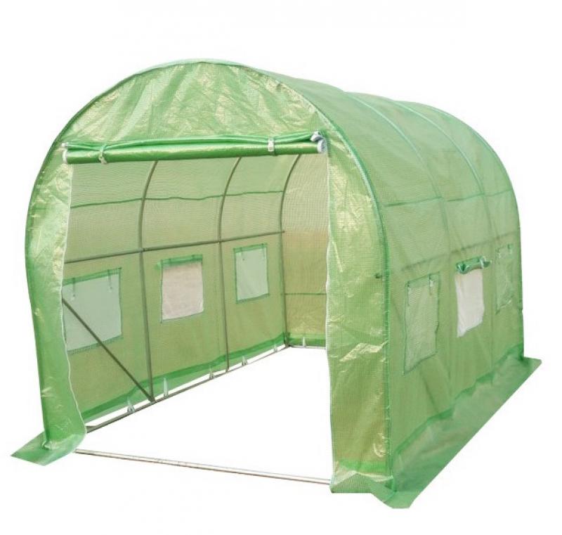 6 m2 (2x3 m) arkinio plastiko plėvelės šiltnamis