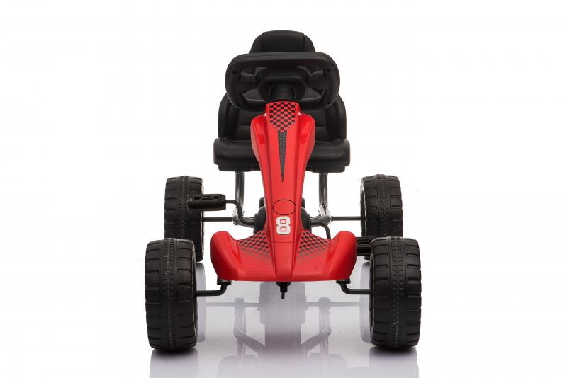 Velokart (Velomobile) Go-Kart 1801 Red (3-6 metų)