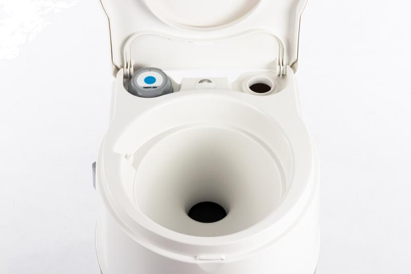 "Thetford Porta Potti Excellence" elektrinis baltas nešiojamasis tualetas su indikatoriumi (92306)