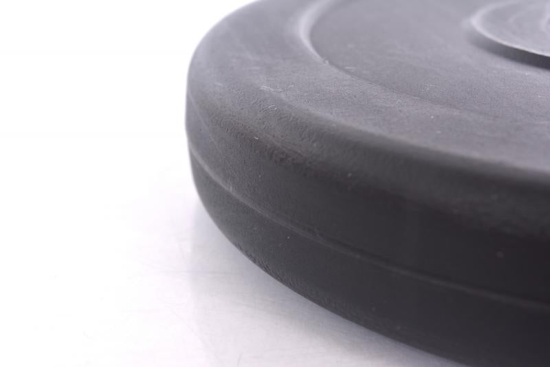 Vinilo svorio diskas barbelėms ir manteliams (plaketa) 1,25 kg (31,5 mm)