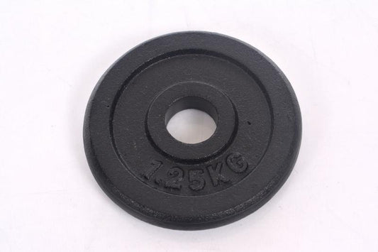 1,25 kg (31,5 mm) plieno svorio diskas barbelėms ir manteliams (plaketa)