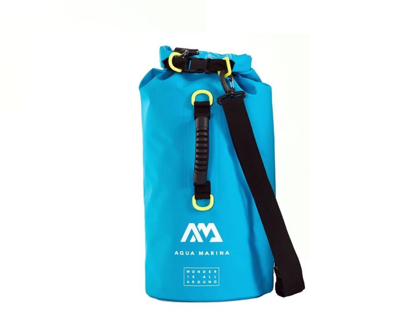 Vandeniui atsparus maišas Aqua Marina Sausas maišas 40 L šviesiai mėlynas