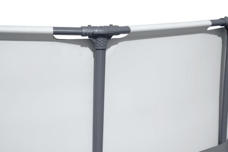 Bestway Steel Pro Max baseino rėmo komplektas, 366x100 cm, su filtro siurbliu ir priedomis (56418)