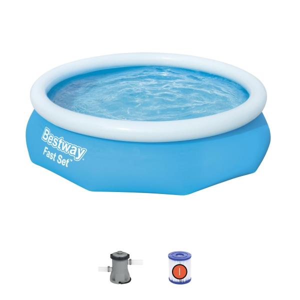 Bestway Fast Set 305x76 cm baseino rinkinys su filtro siurbliu (57270)