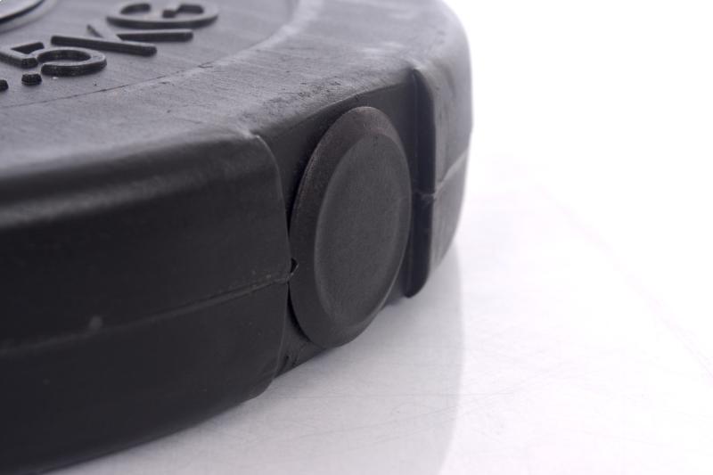 Vinilo svorio diskas barbelėms ir manteliams (plaketa) 2,5 kg (31,5 mm)