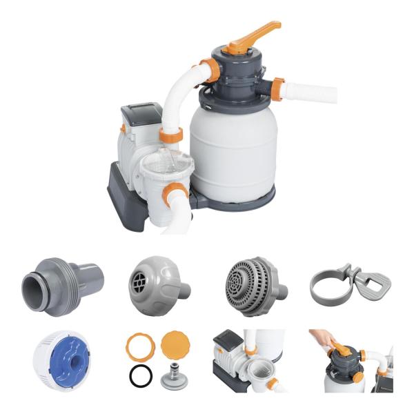 Bestway 58497 smėlio filtro siurblys 5678 L, 9 kg talpa