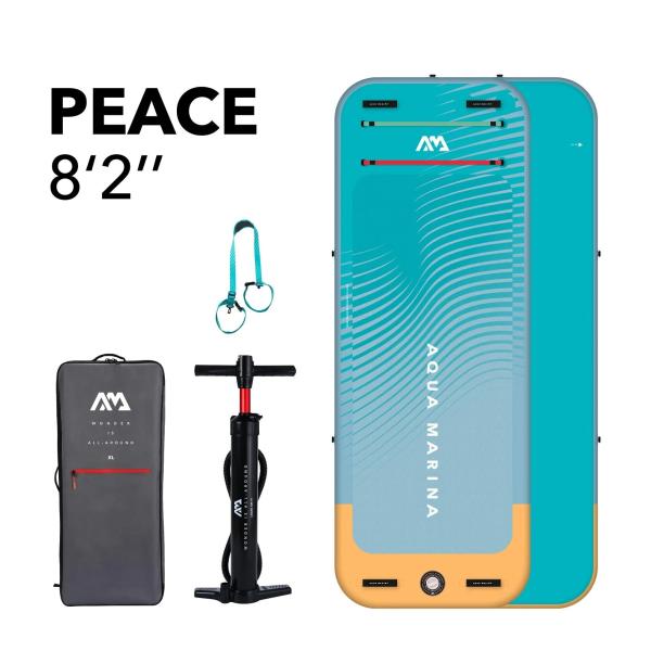 SUP plokštė Aqua Marina PEACE 250x90x15 cm BT-23PC