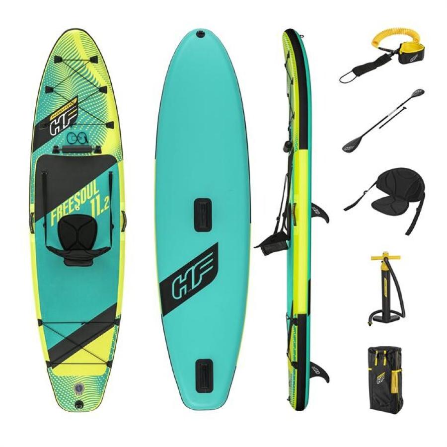 SUP plokštė Bestway Freesoul Tech Convertible 65310, 340x89x15 cm (2024)
