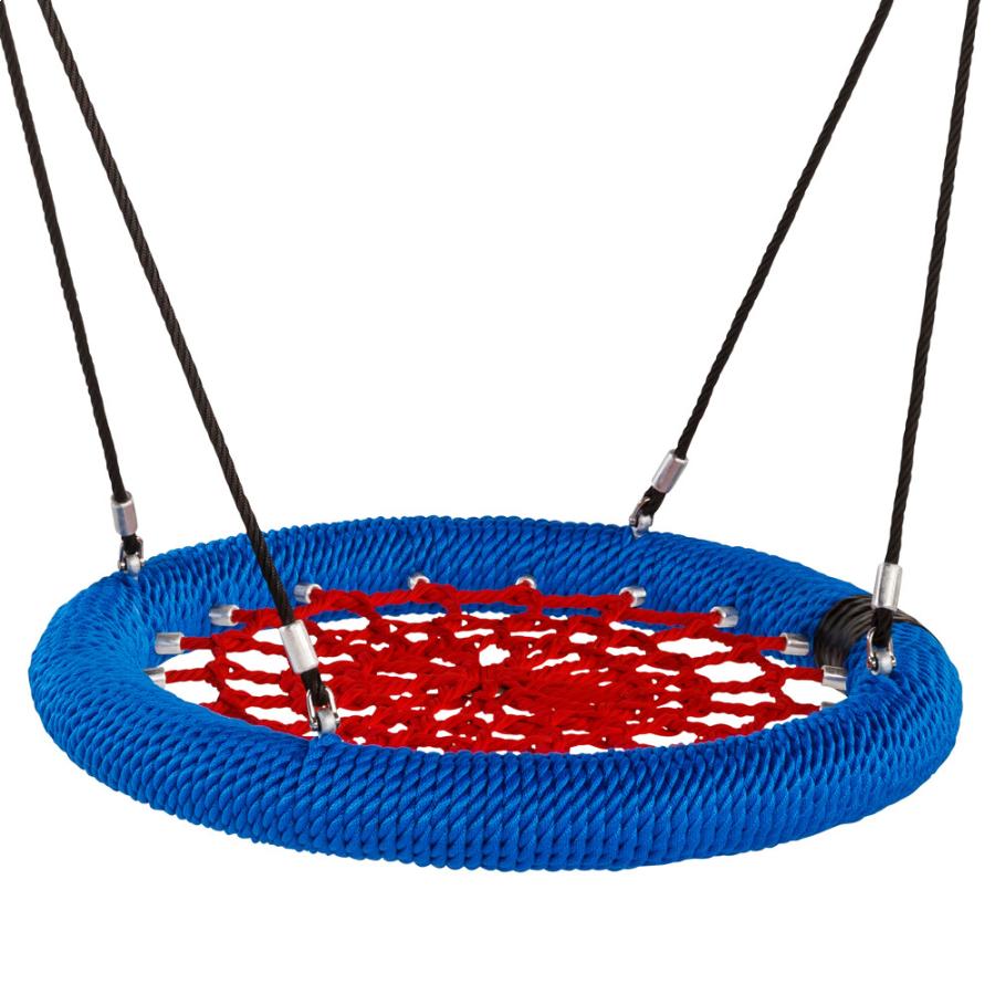 Swing Storks nest NEST-PRO, Ø 120 cm, mėlynas-raudonas