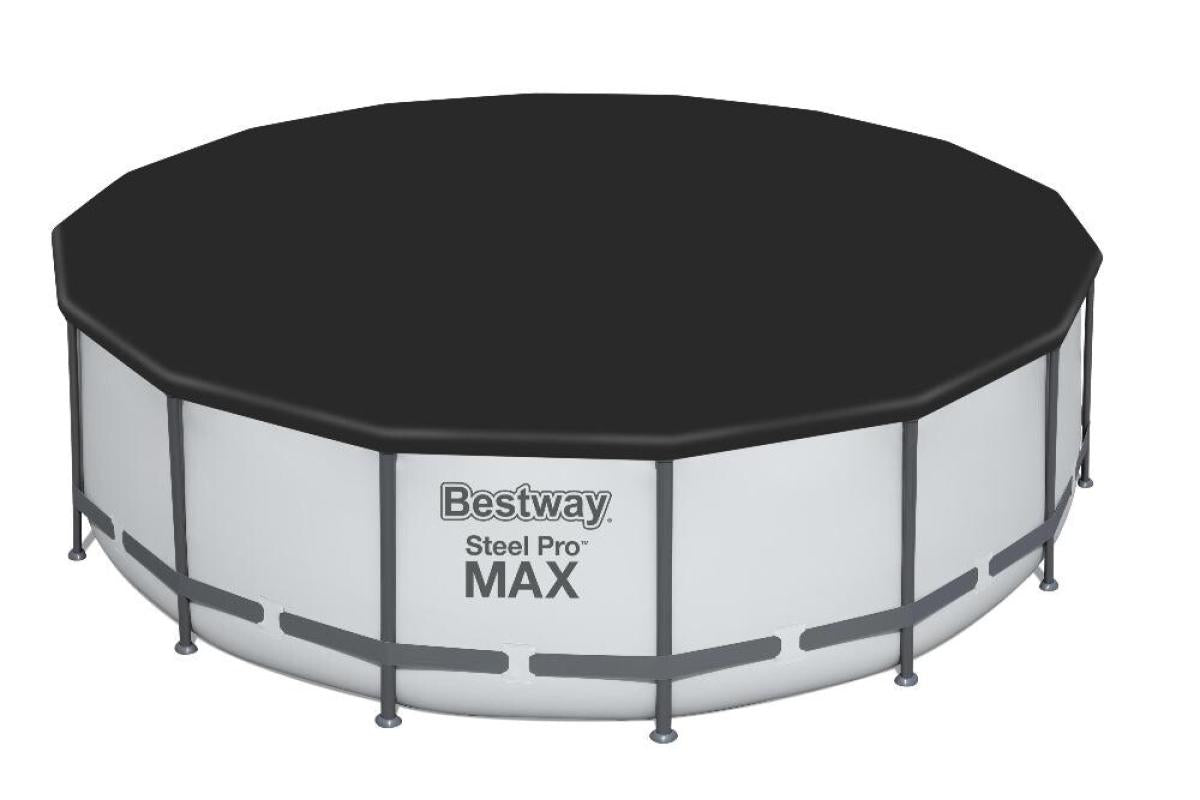 "Bestway Steel Pro Max" baseino rėmas, 488x122 cm, su filtro siurbliu ir priedomis (5612Z)