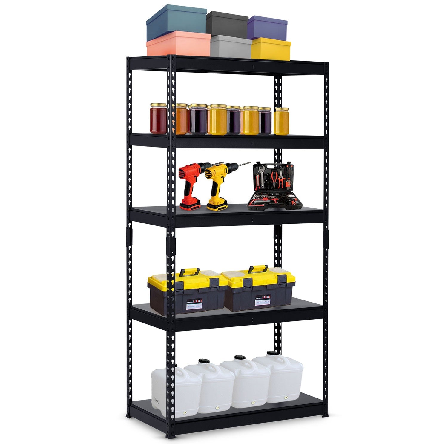 Metalinė sandėlio lentelė 183 x 90 x 45 cm