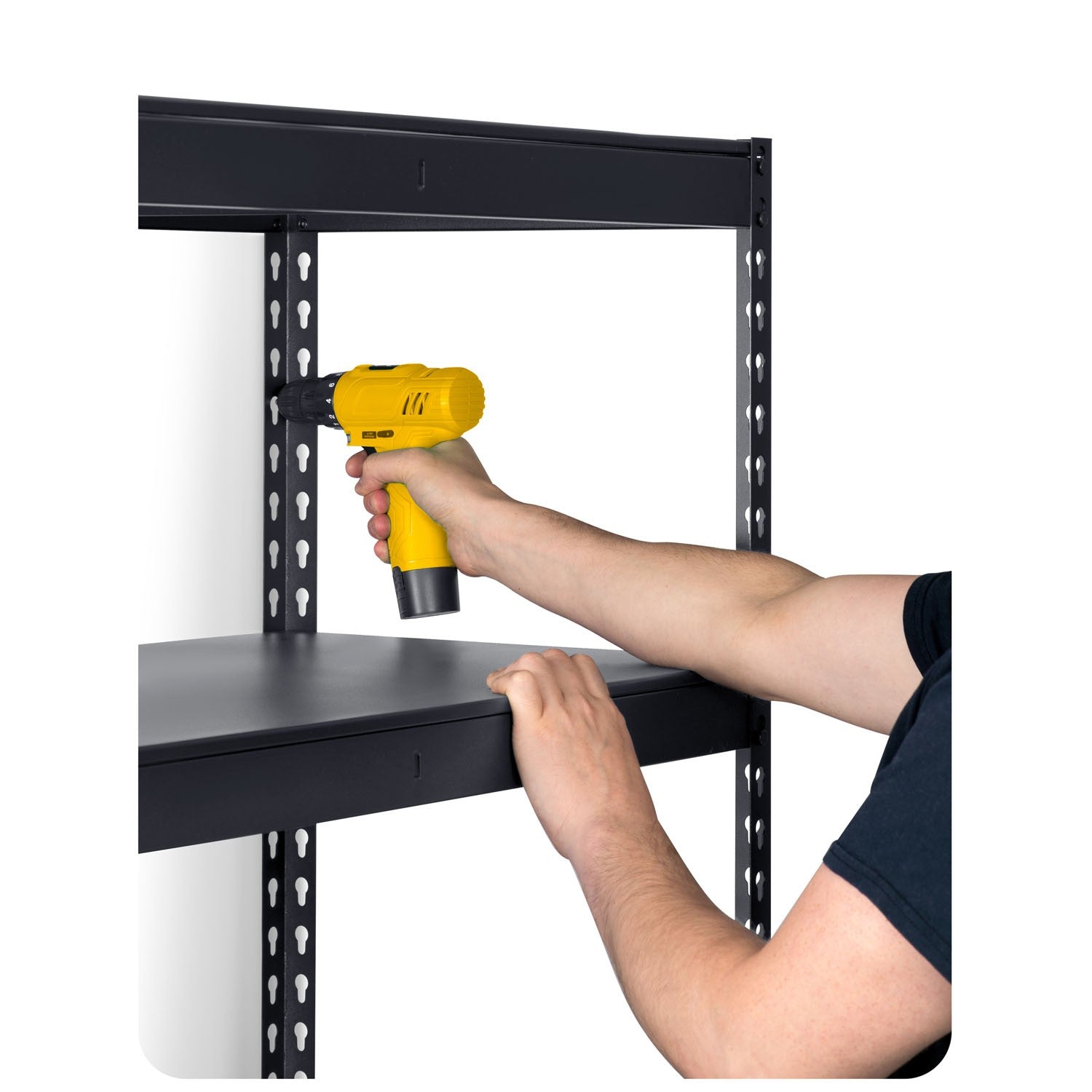 Metalinė sandėlio lentelė 183 x 90 x 45 cm