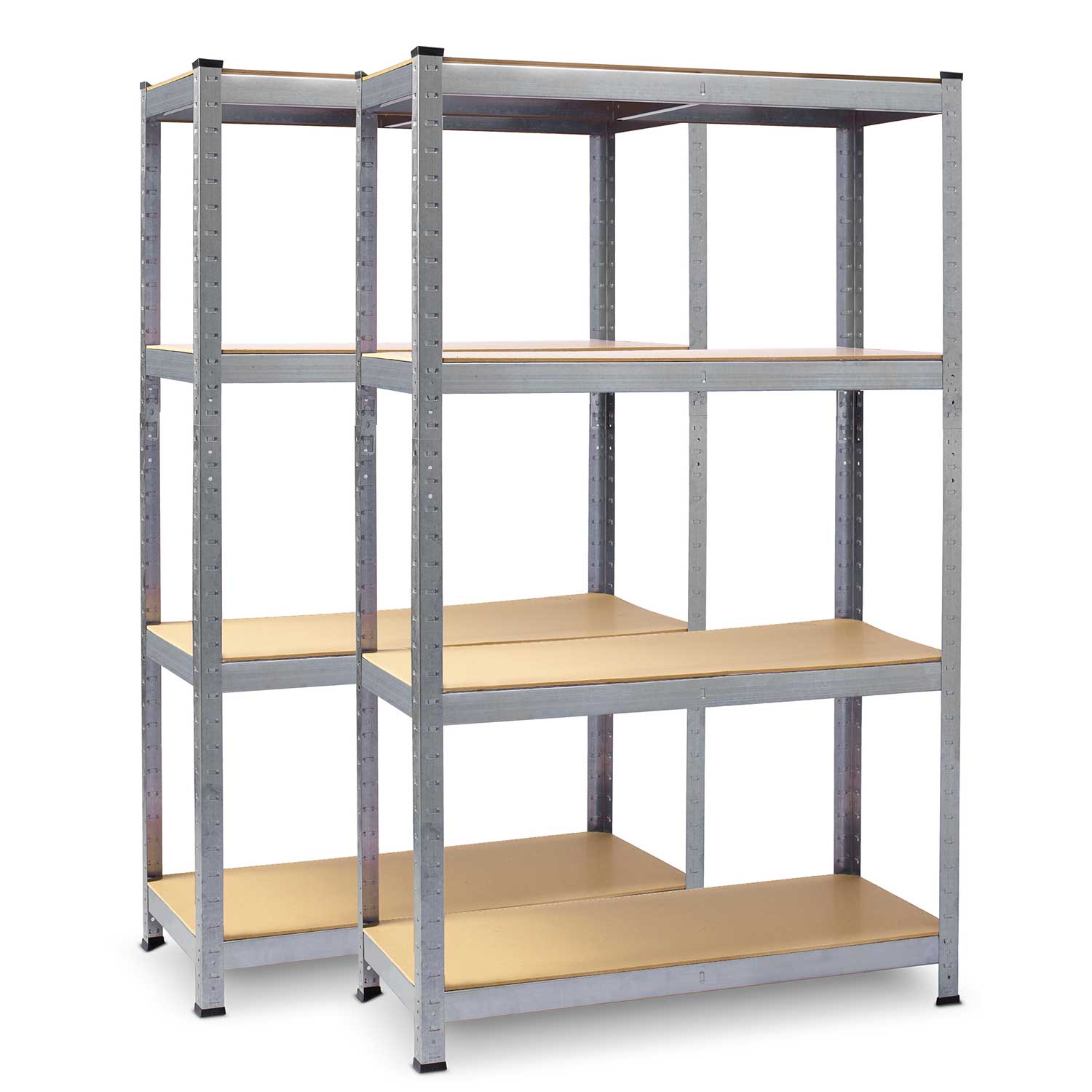 Metalinė sandėlio lentelė, komplektas, 2 vienetai, 150 x 75 x 30 cm, PL-700