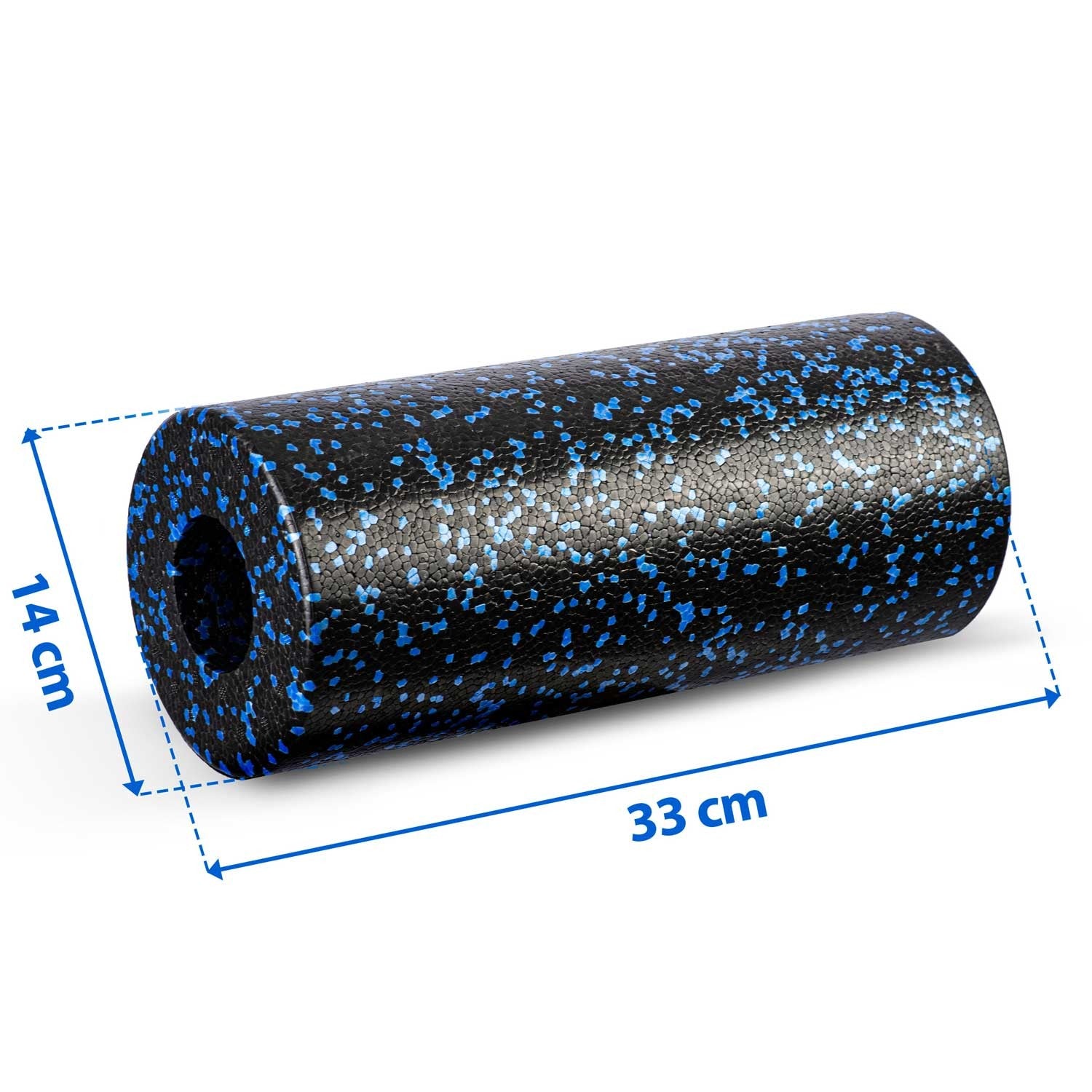 33x14cm NS-954 juodai mėlynas treniruoklių rolis