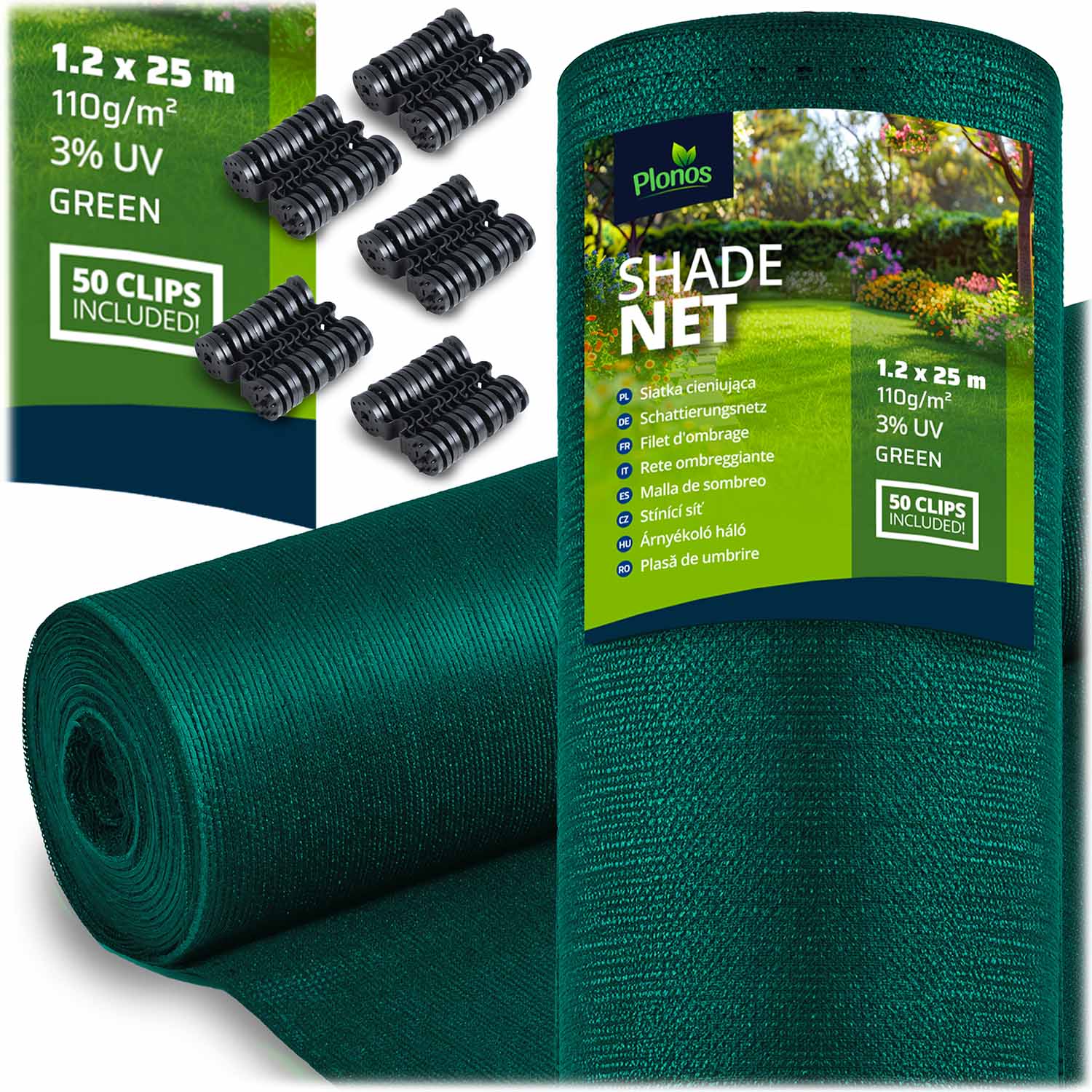1,2x25 m 110 g/m2 + 50 žaliųjų užtaisų