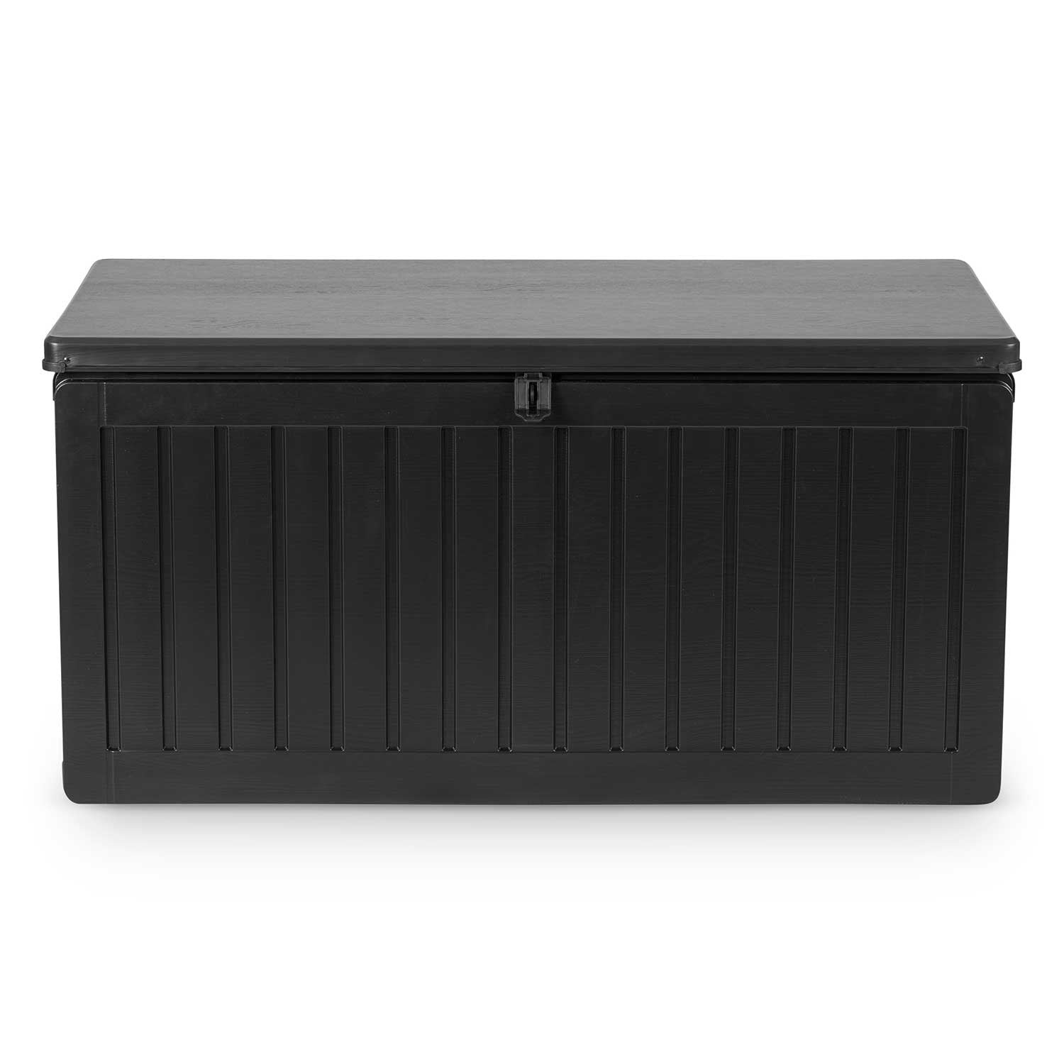 Sodo dėžutė 109 x 51 x 55 cm 270 litrų juoda