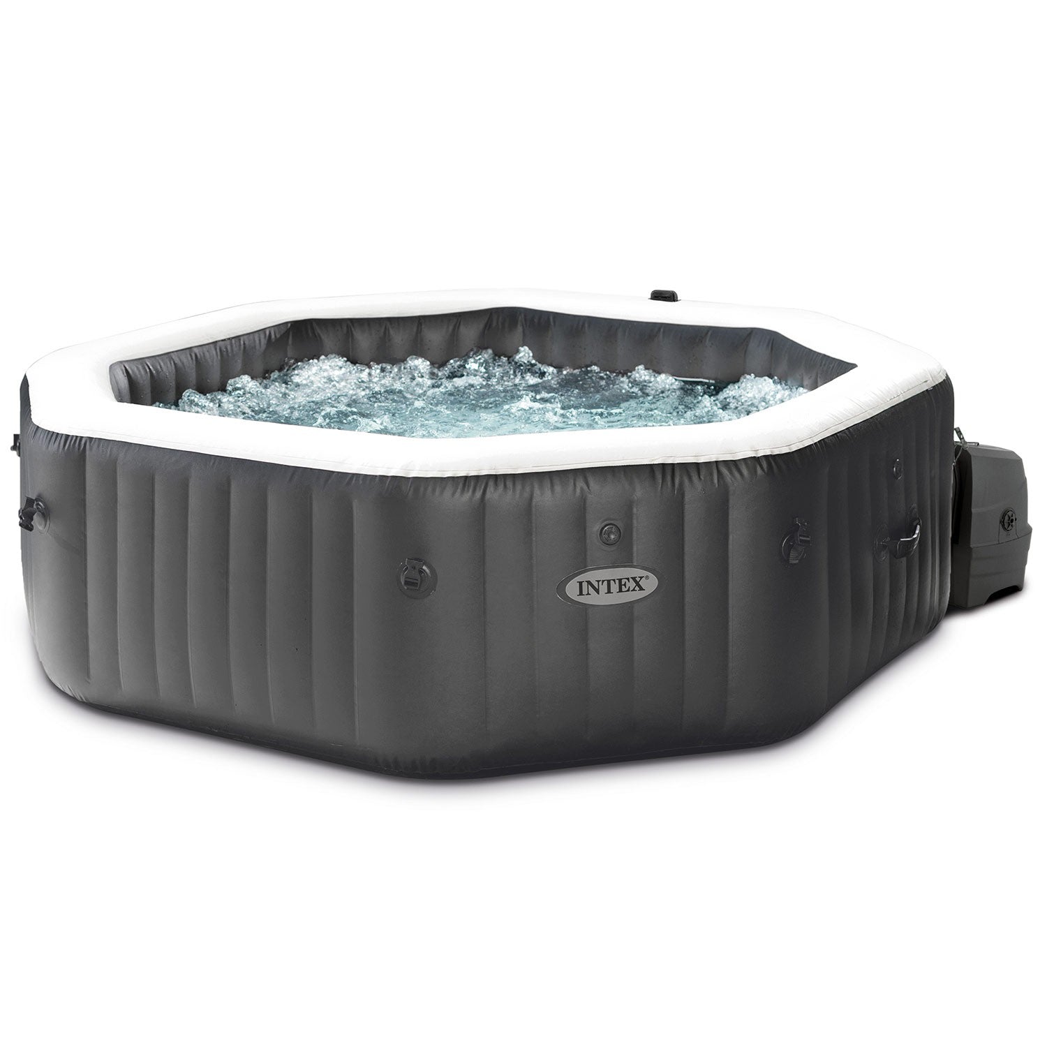 4 asmenų INTEX 28458 džiovinamieji hidromasažo SPA
