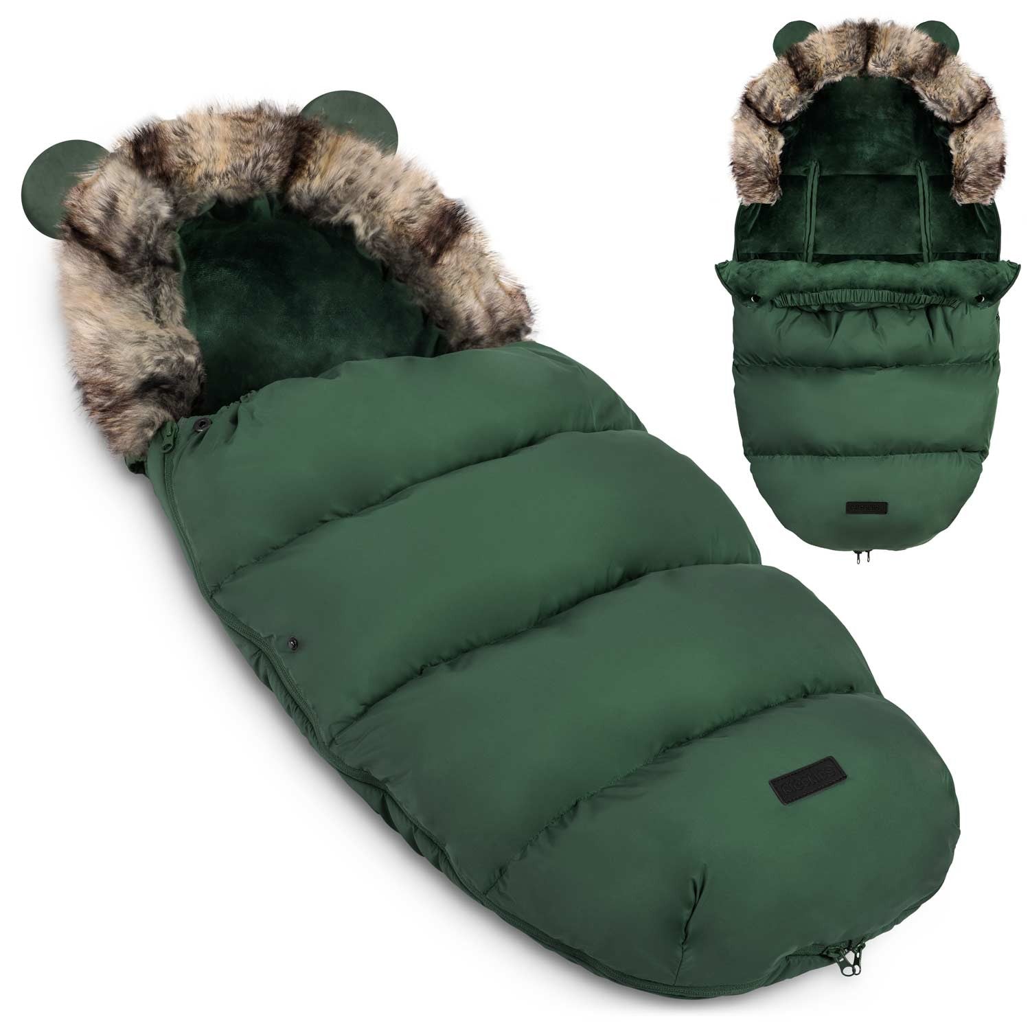 Sėdynės krepšelis, Elmi Ricokids - khaki