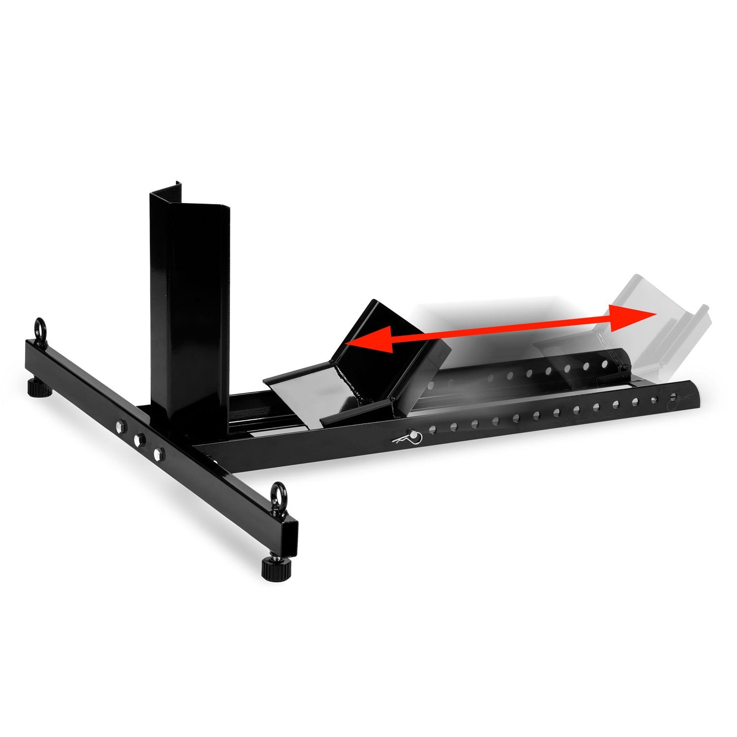 Motociklo stendai priekiniam ratui MT3 juodas