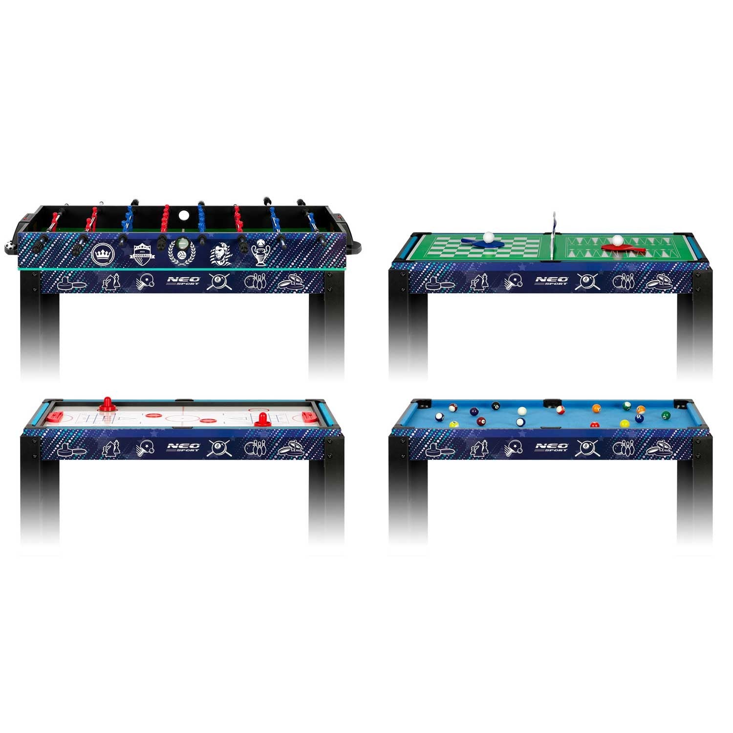 12v1 106x59x90 cm NS-801 žaidimų stalas