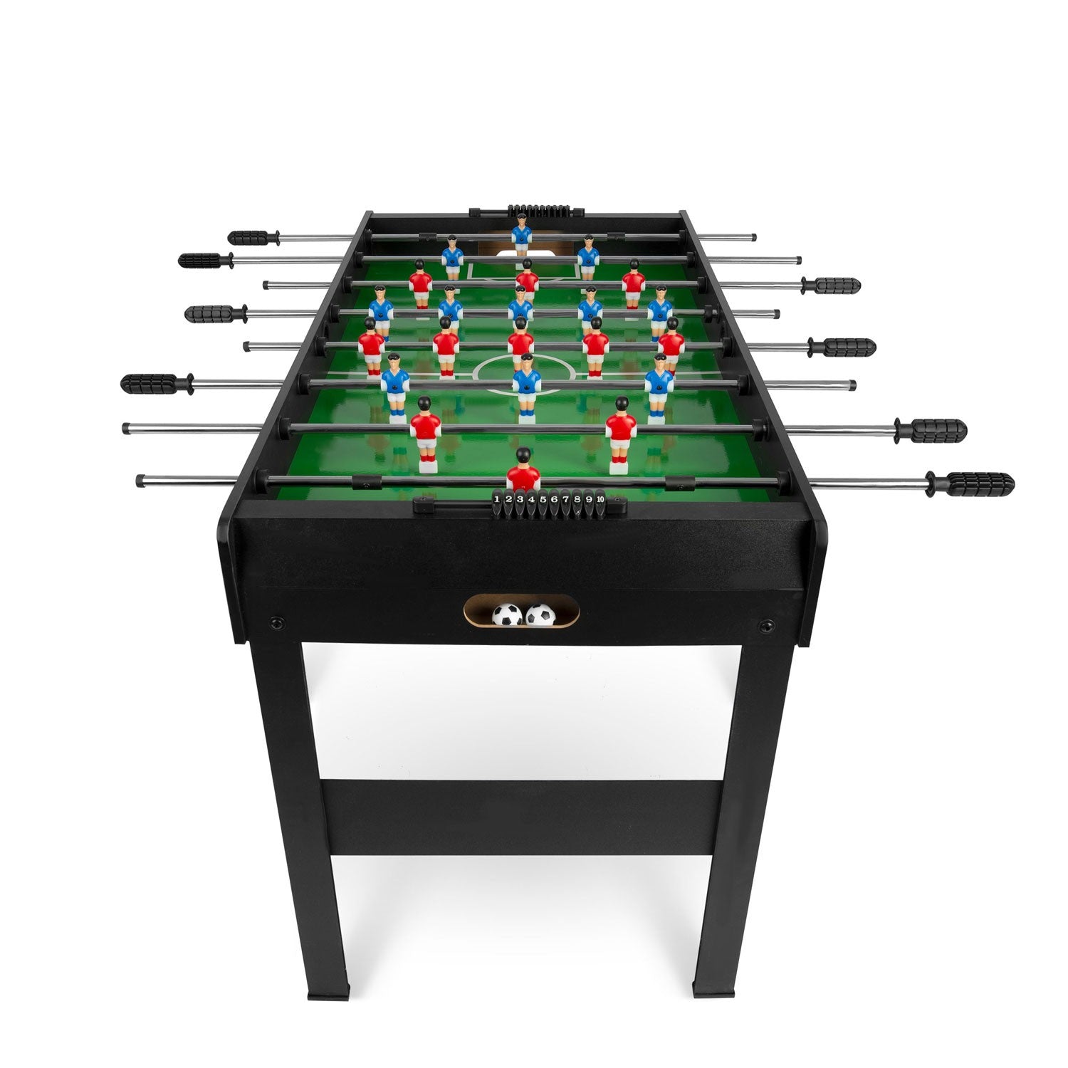 Neosport futbolo stalo 118x61x79 cm NS-805 juodas