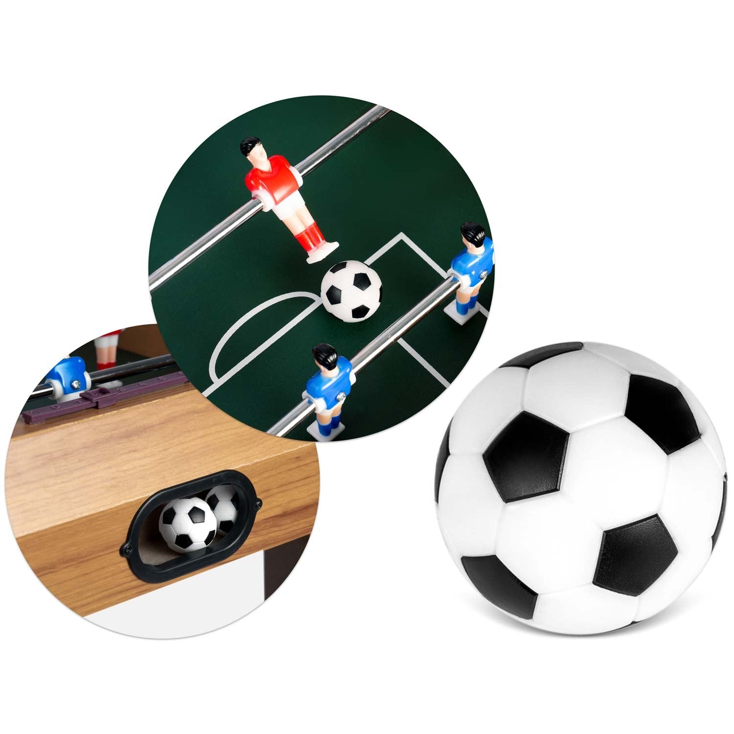 Neosport 70x37x62 cm NS-802 medinių futbolo stalo