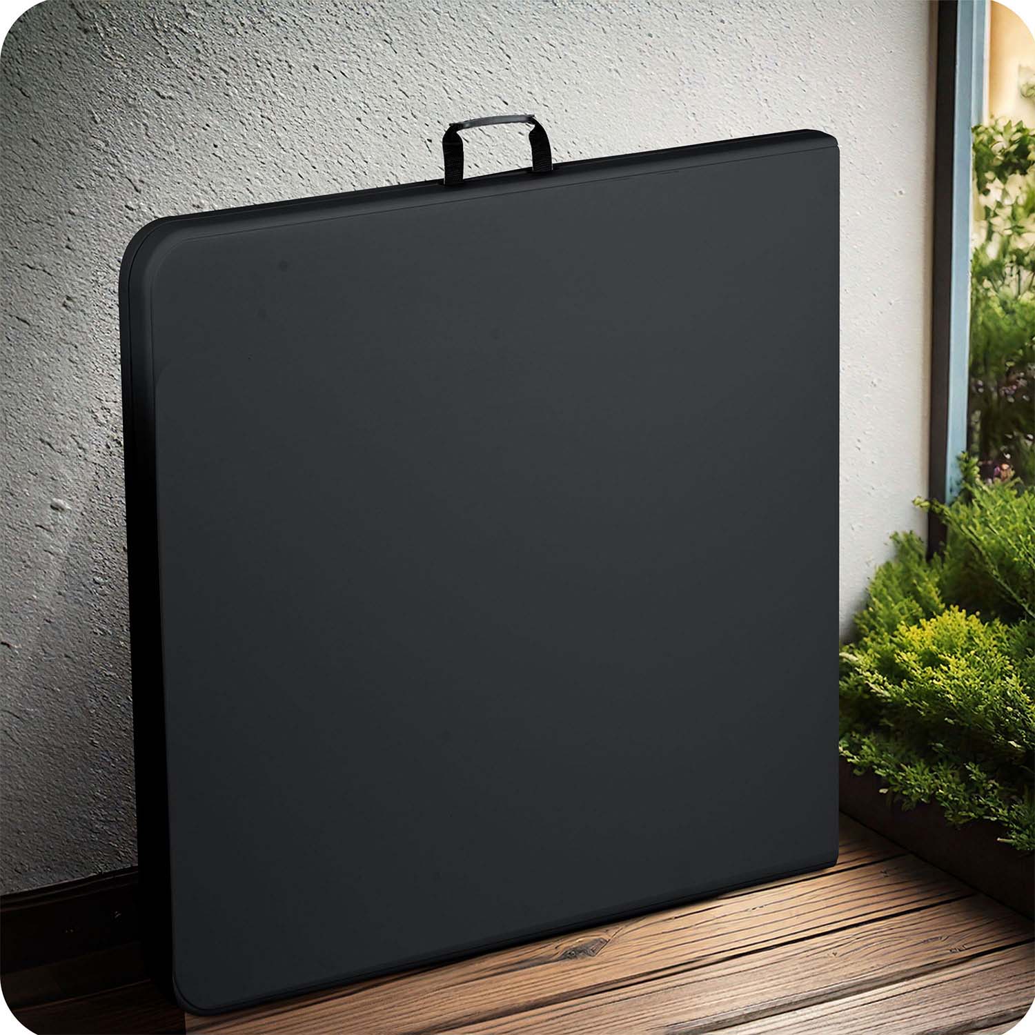 244 cm ilgio sulankstomas sodo stalas