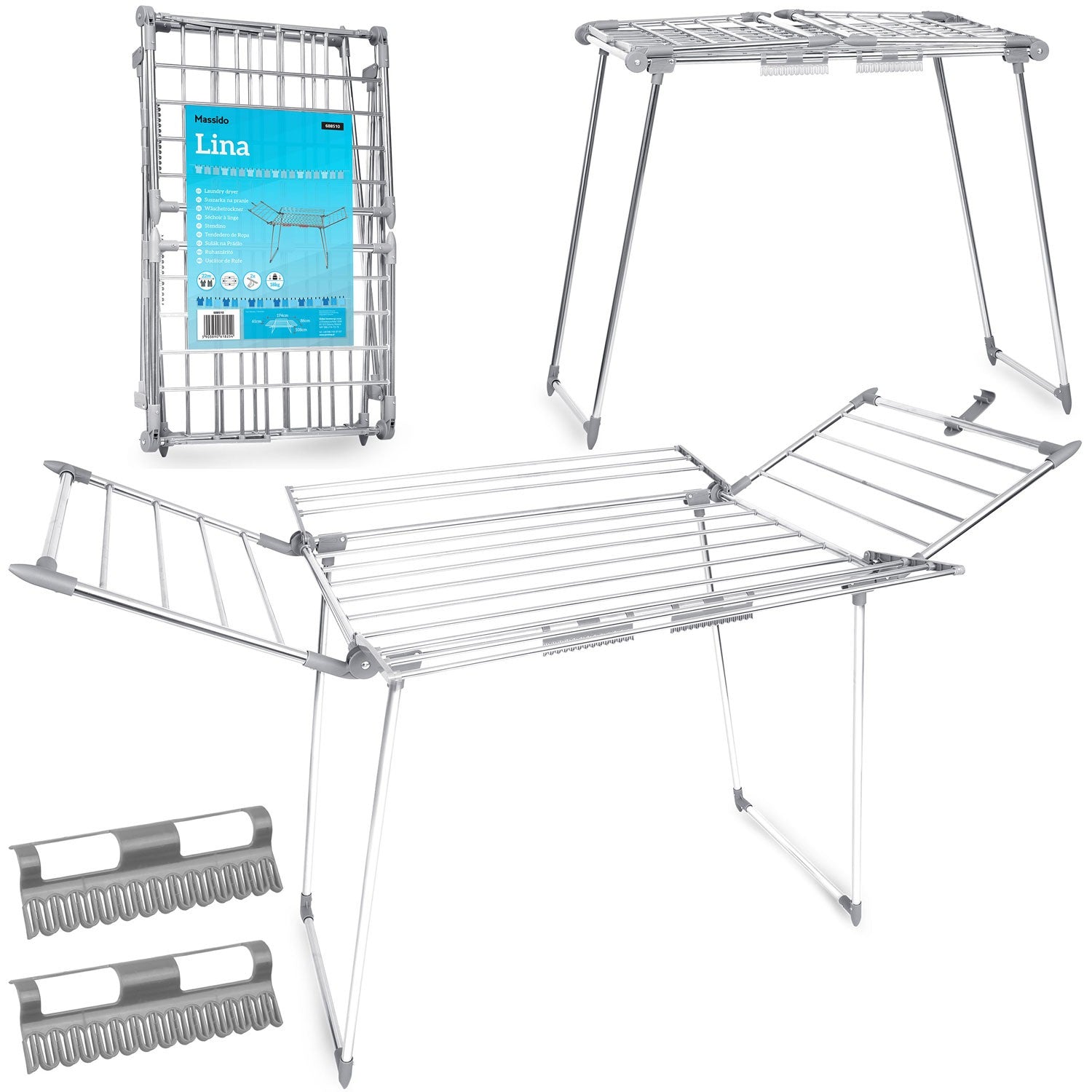 Stovintis skalbimo džiovintuvas 22 mb nerūdijančio plieno