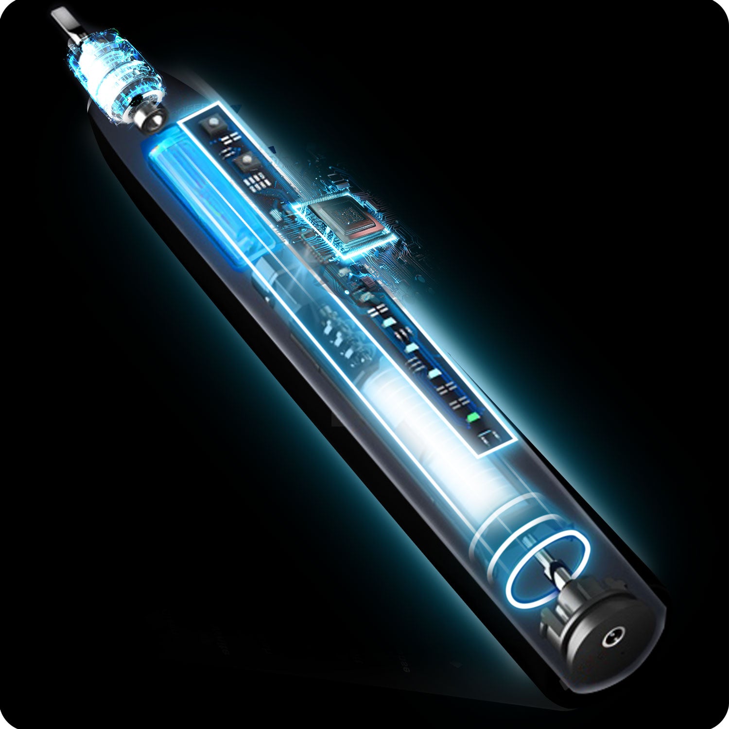 Berdsen Galaxy soninis dantų šepetėlis