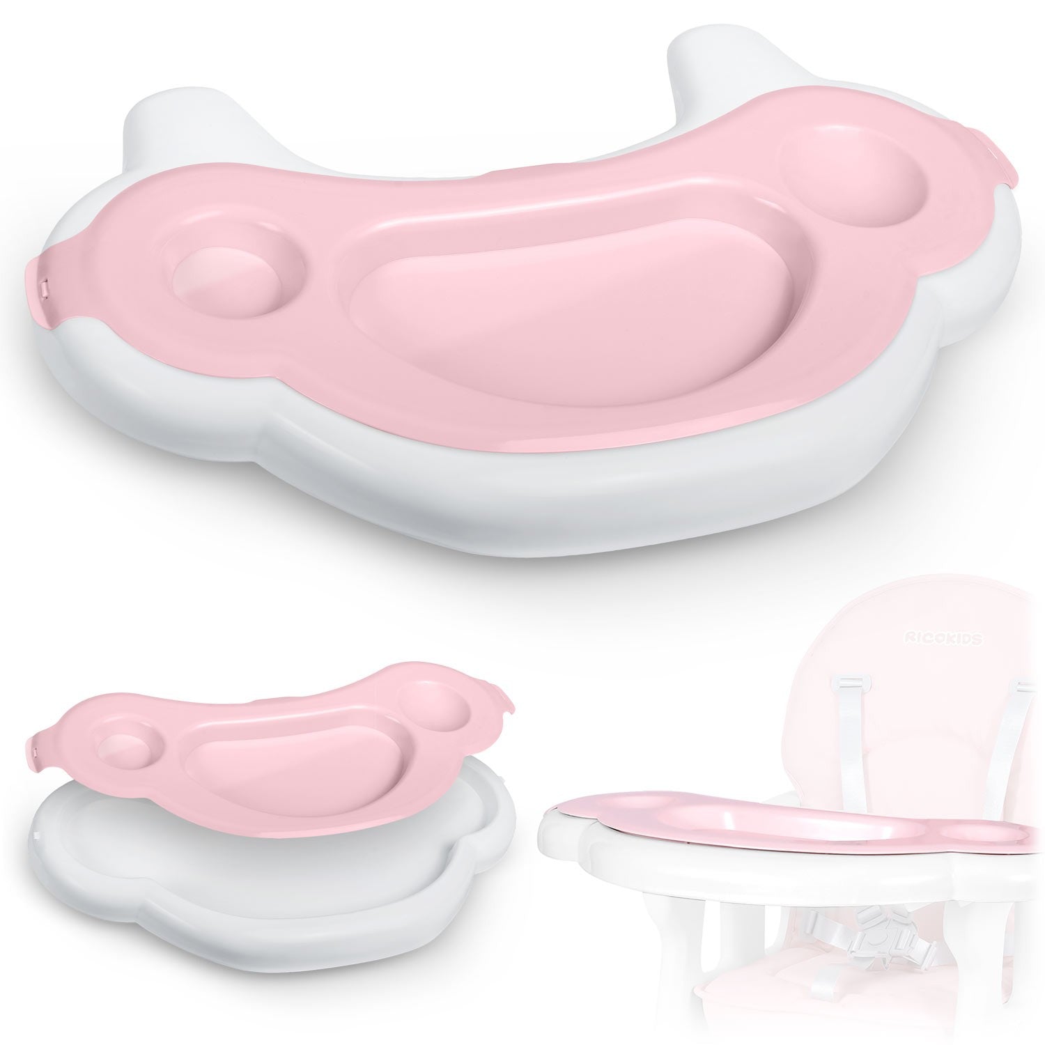 Sinco Ricokids kėdės dėžutė - rožinė