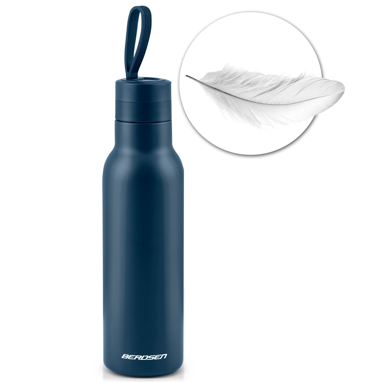 Vacuum thermos 500 ml BD-787 granatas