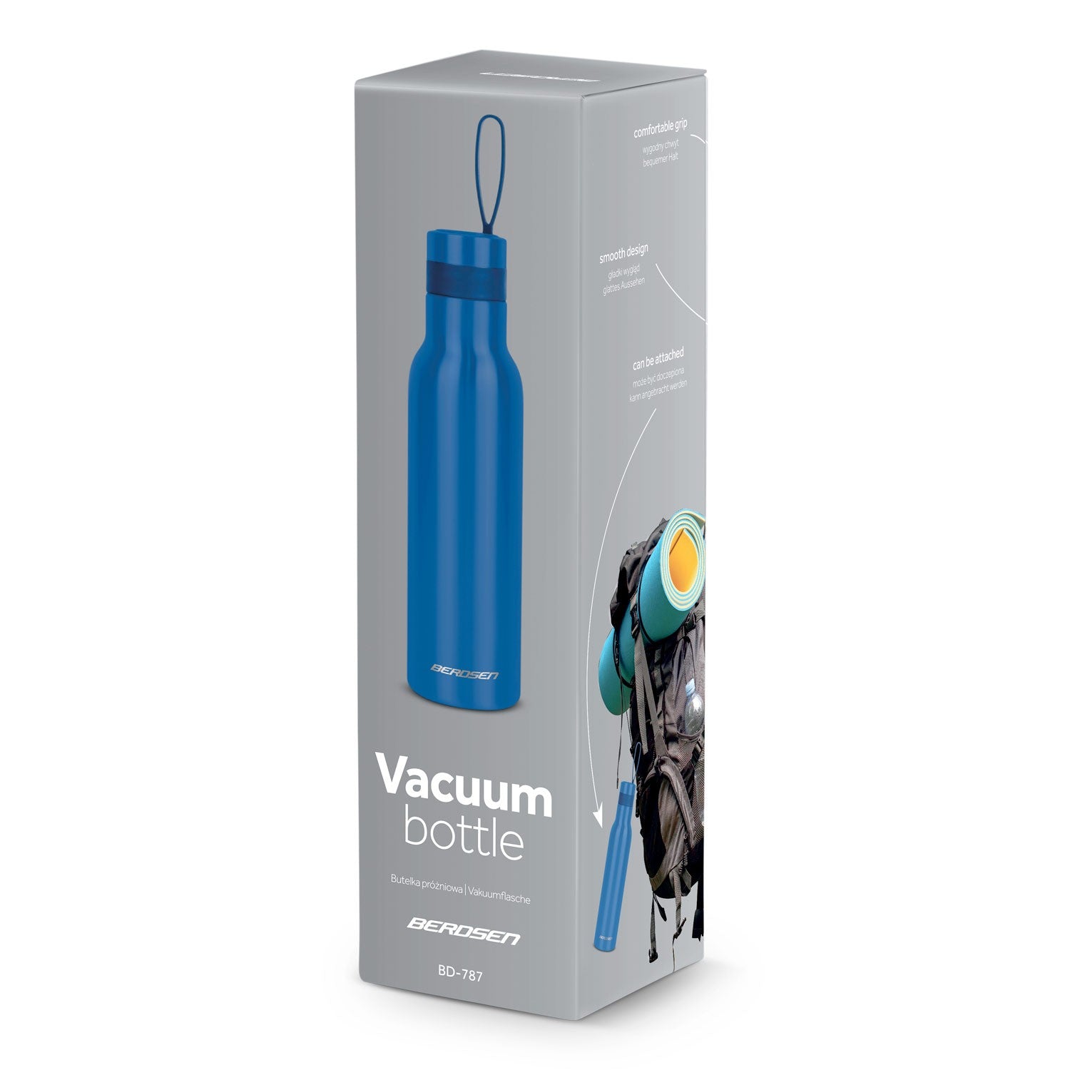 Vacuum thermos 500 ml BD-787 granatas