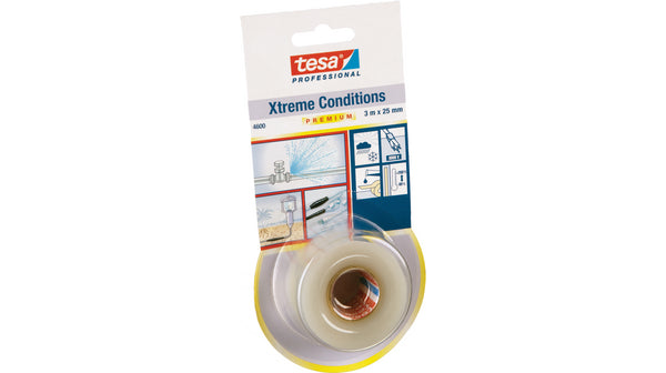 Užsivulkanizuojanti silikoninė juosta TESA XTREME CONDITIONS (colorless) 3m x 25mm 04600-00003-00