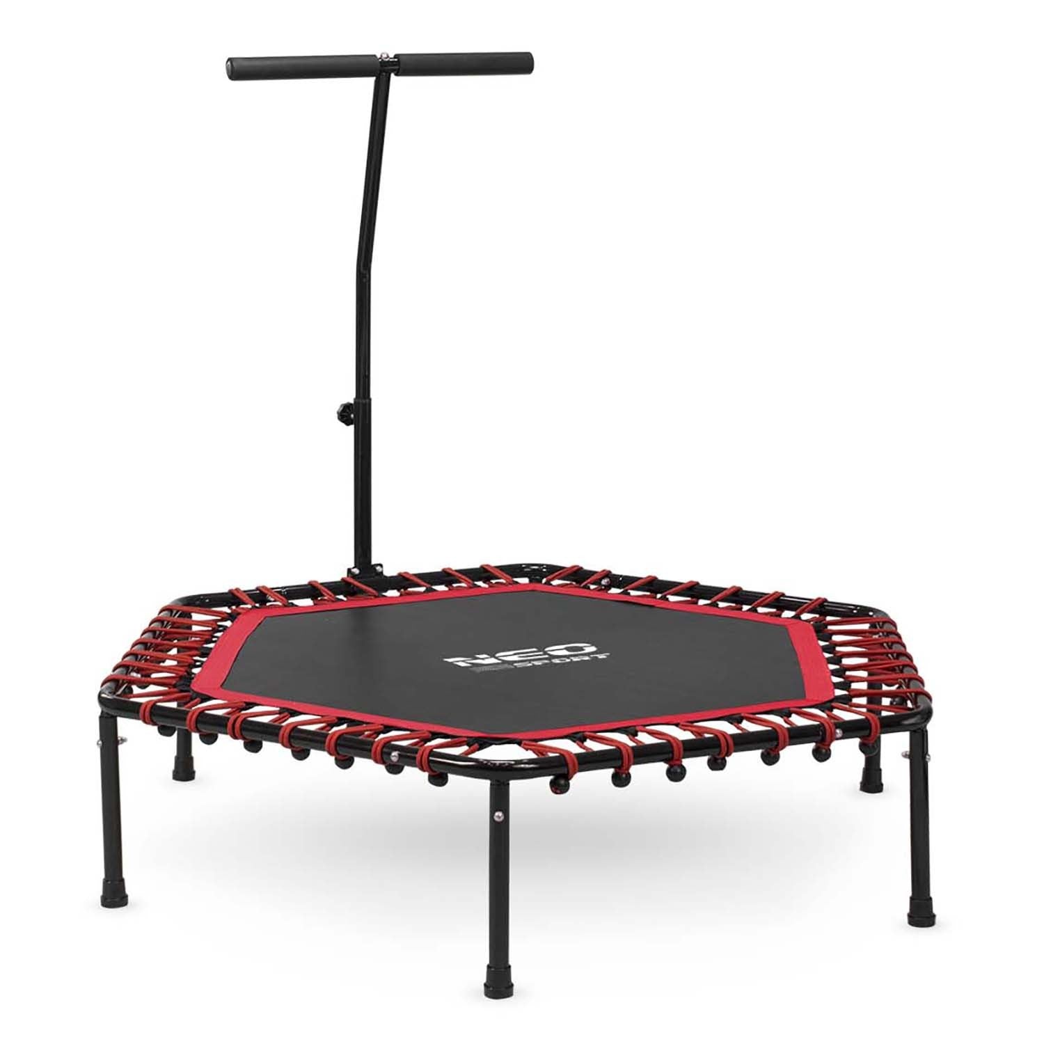 Fitness Batutas Su 127 Cm Neo-Sport Rankine Šešiakampis Raudonas
