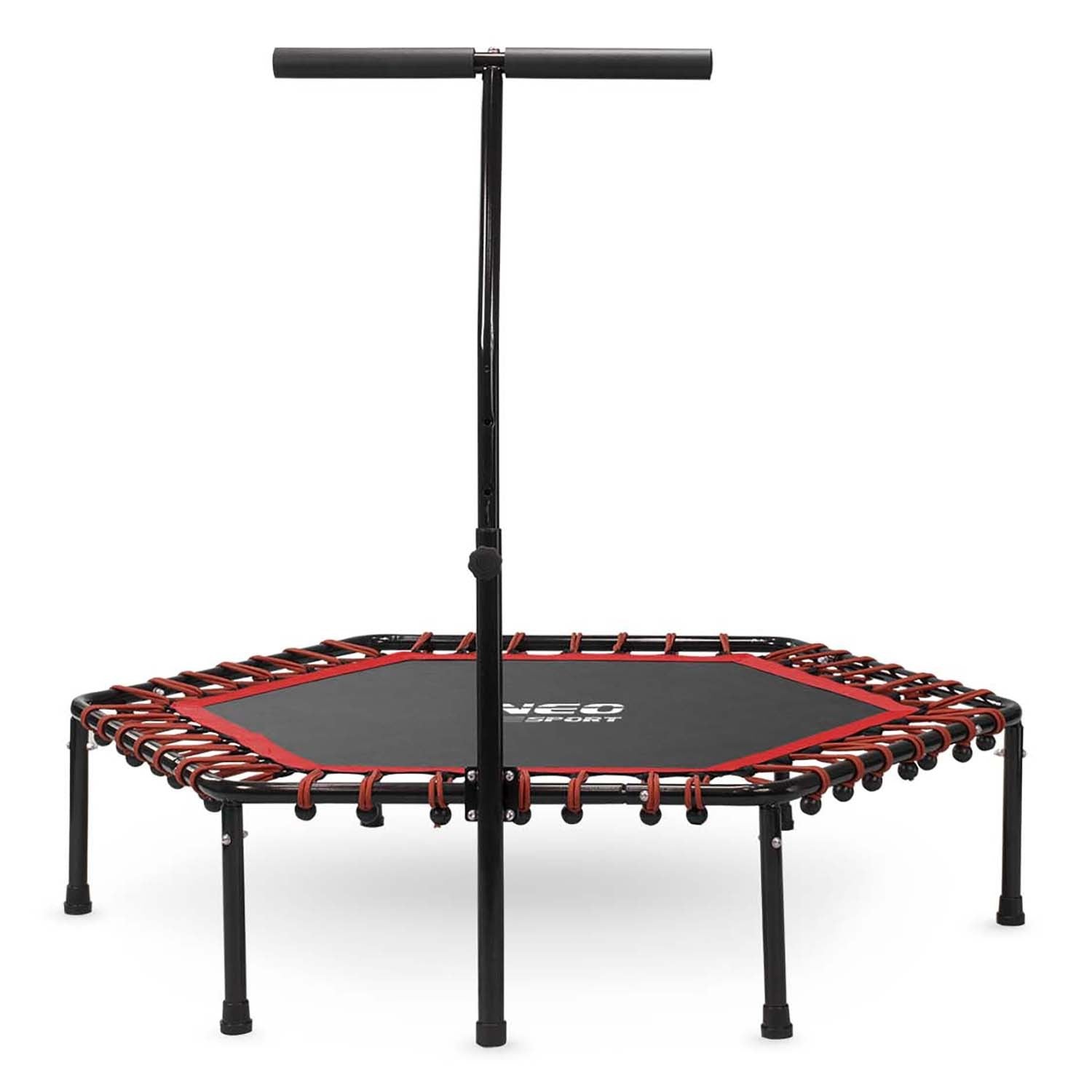 Fitness Batutas Su 127 Cm Neo-Sport Rankine Šešiakampis Raudonas