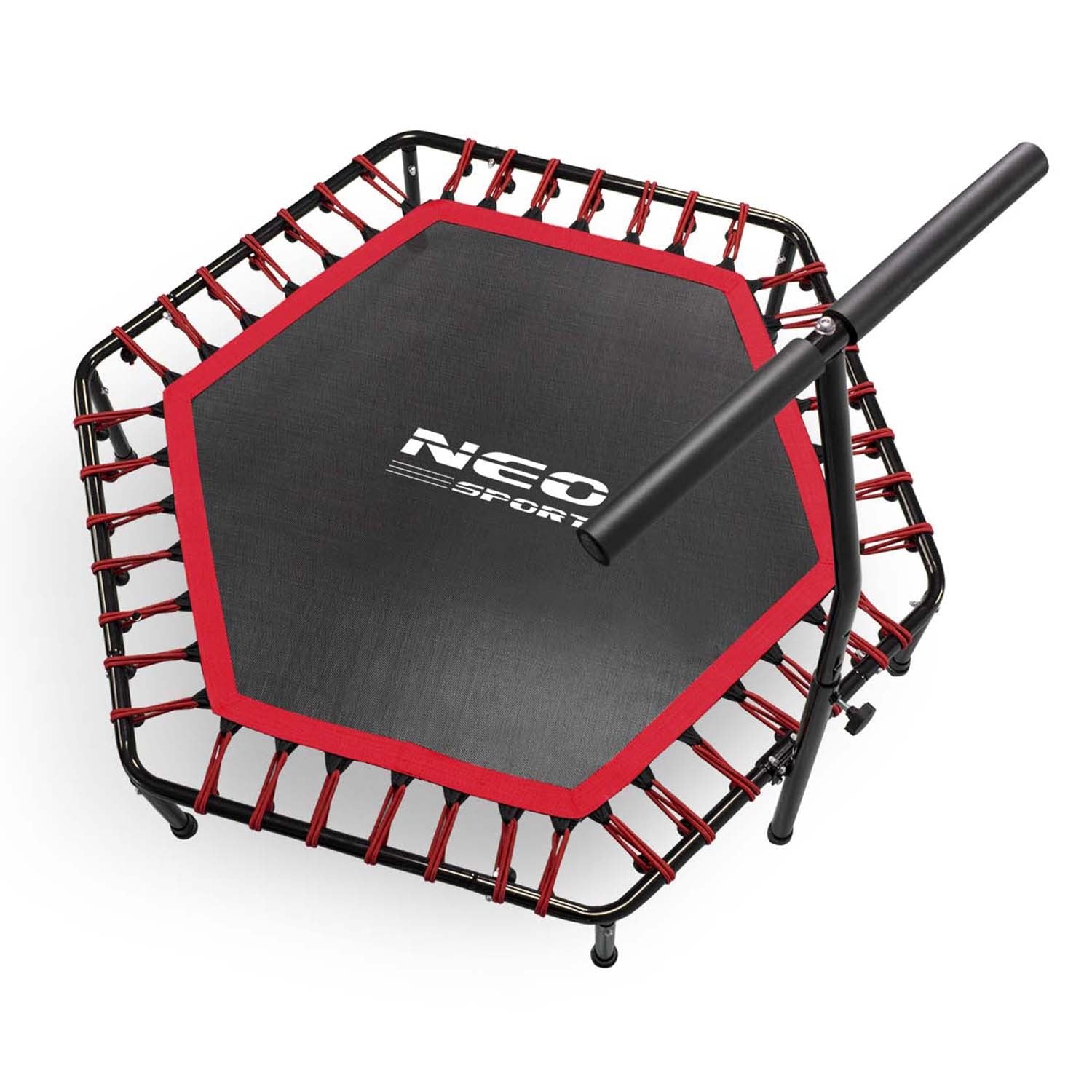 Fitness Batutas Su 127 Cm Neo-Sport Rankine Šešiakampis Raudonas