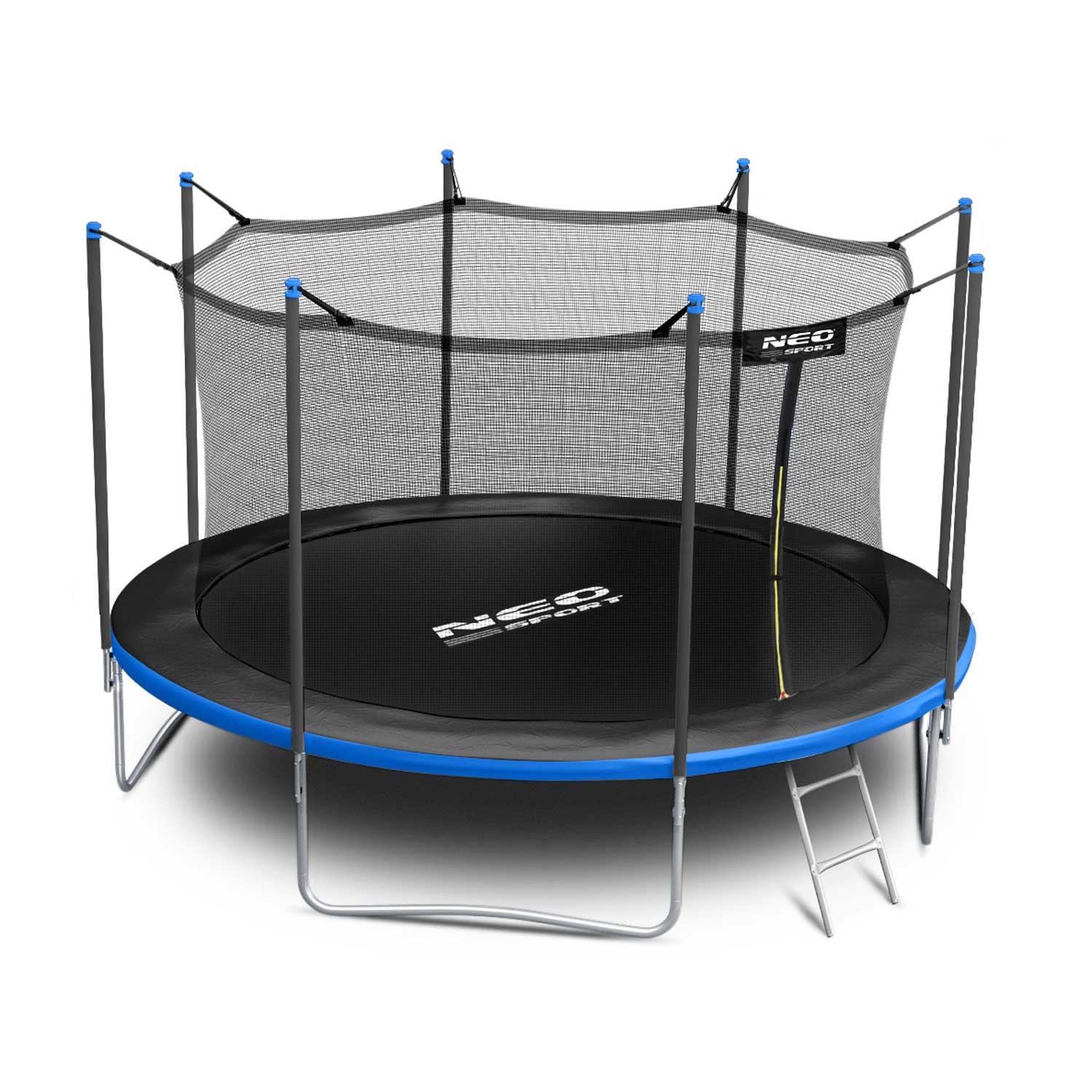 12ft/374cm sodinis batutas su vidine tinkle ir Neo-Sport laiptais