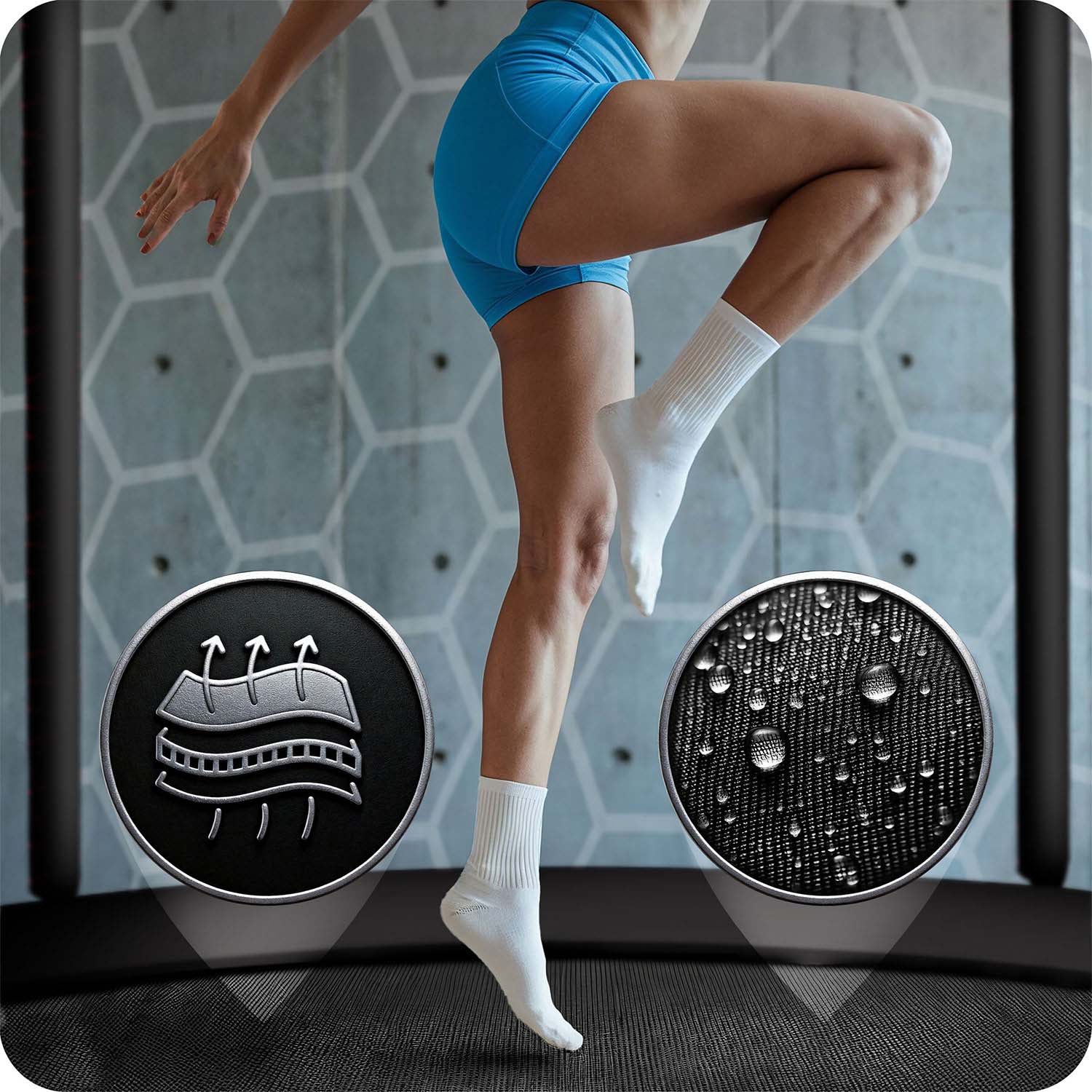 15ft/465cm sodo trampolinas su vidiniu tinkleliu ir Neo-Sport laiptais