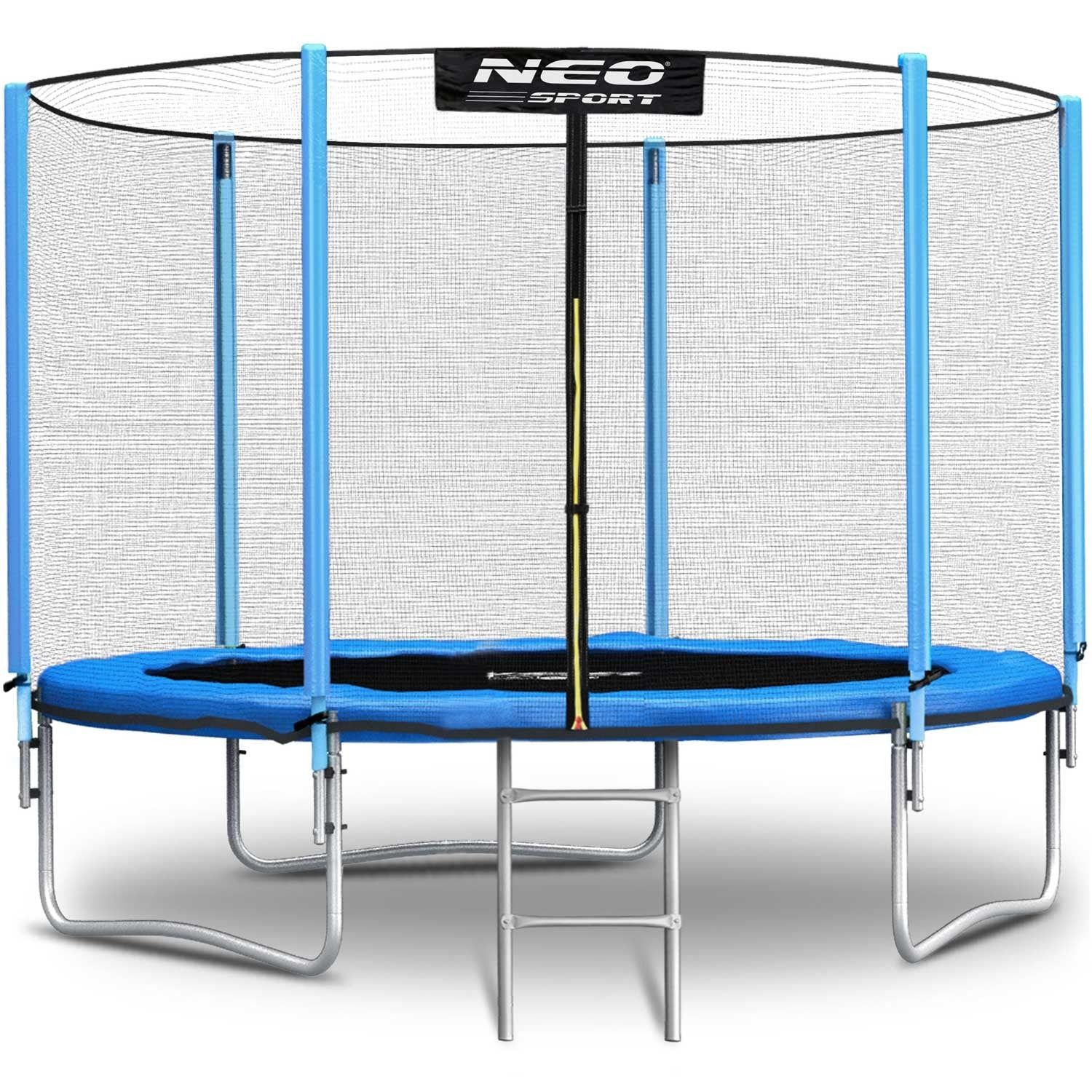 8ft/252cm sodo batutas su išorine tinkle ir Neo-Sport laiptais