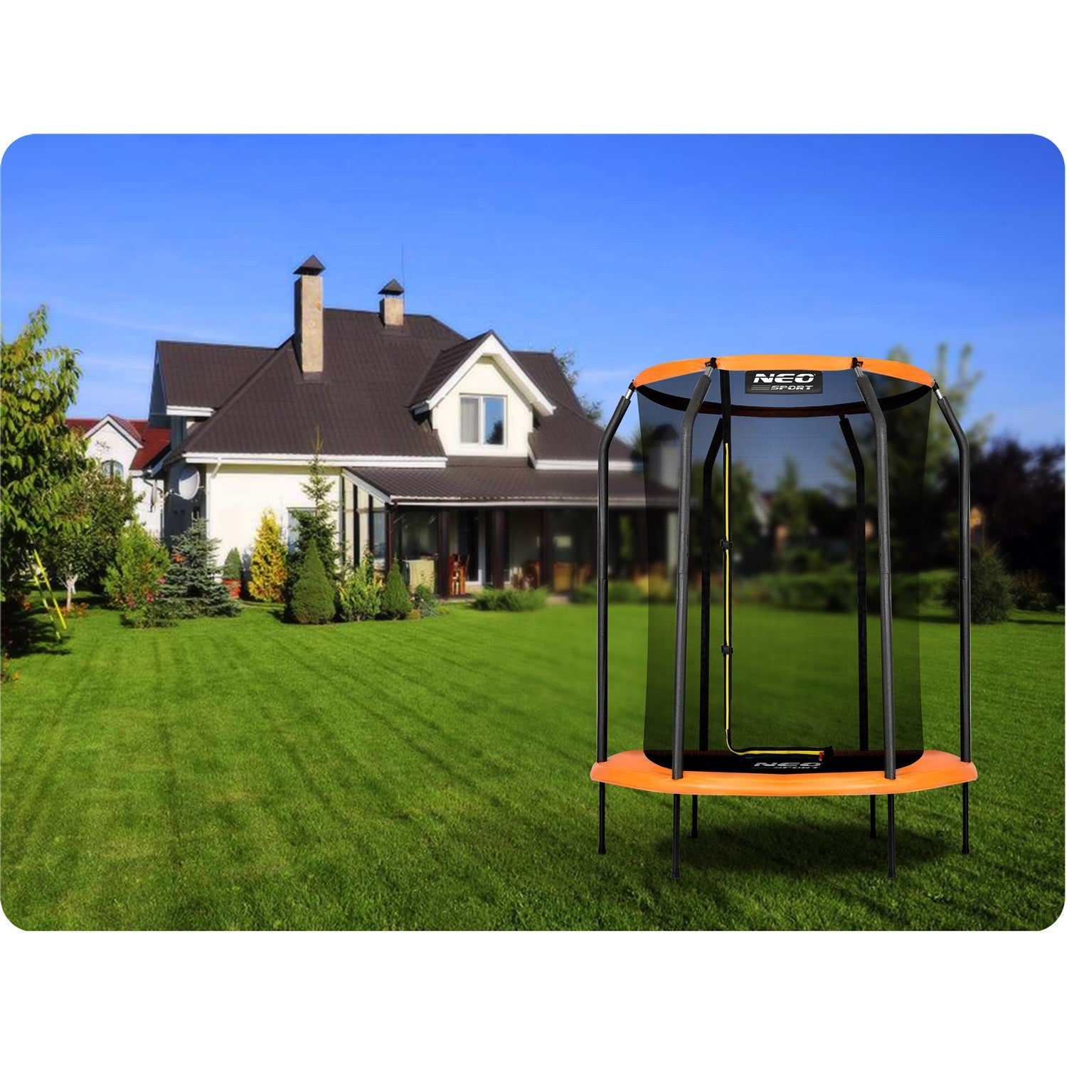 Vaikų sodo batutas 152 cm 5 ft Neo-Sport