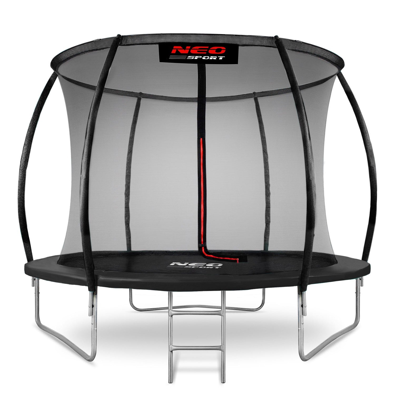 10ft/312cm profiliuotas sodo trampolinas su Neo-Sport vidine tinkle