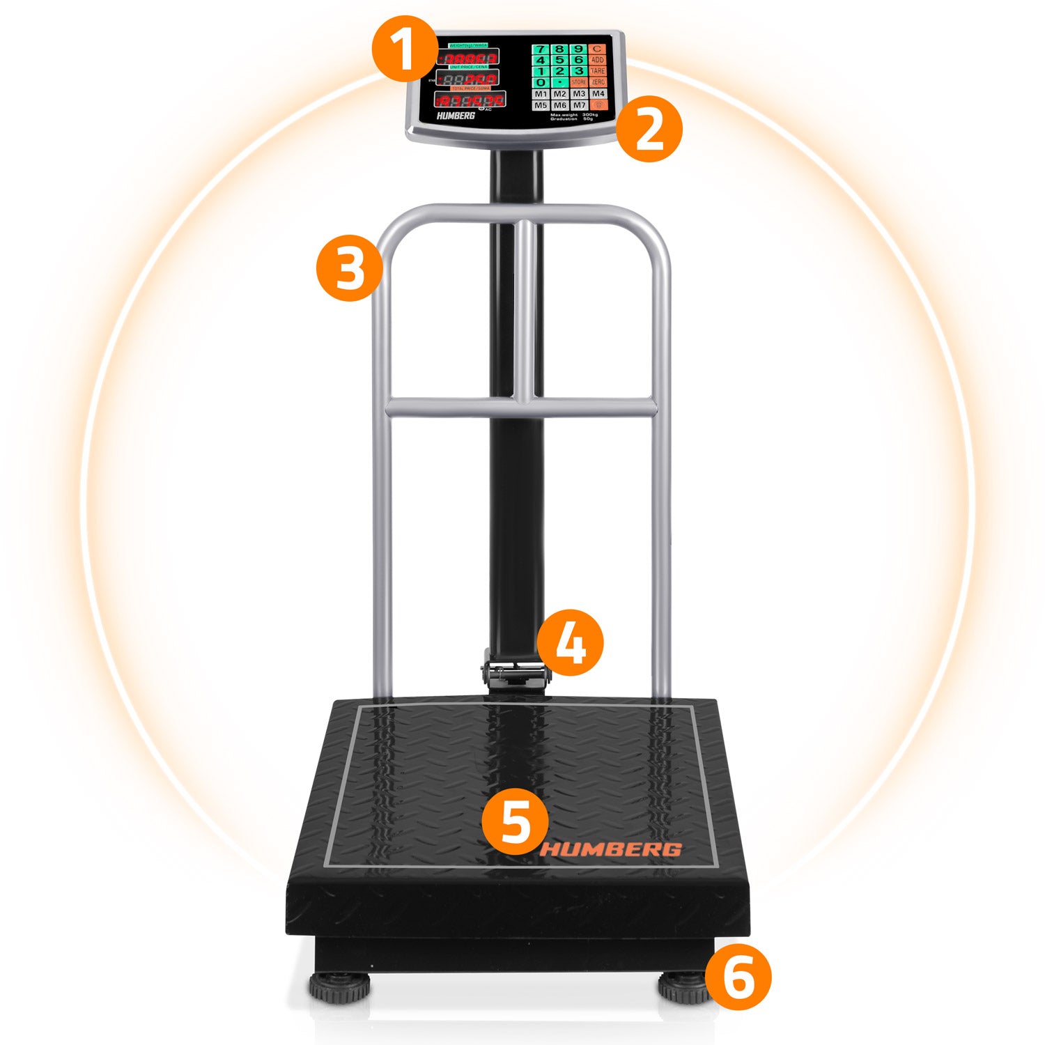 Pramoninis svoris 300 kg Humberg MH-192
