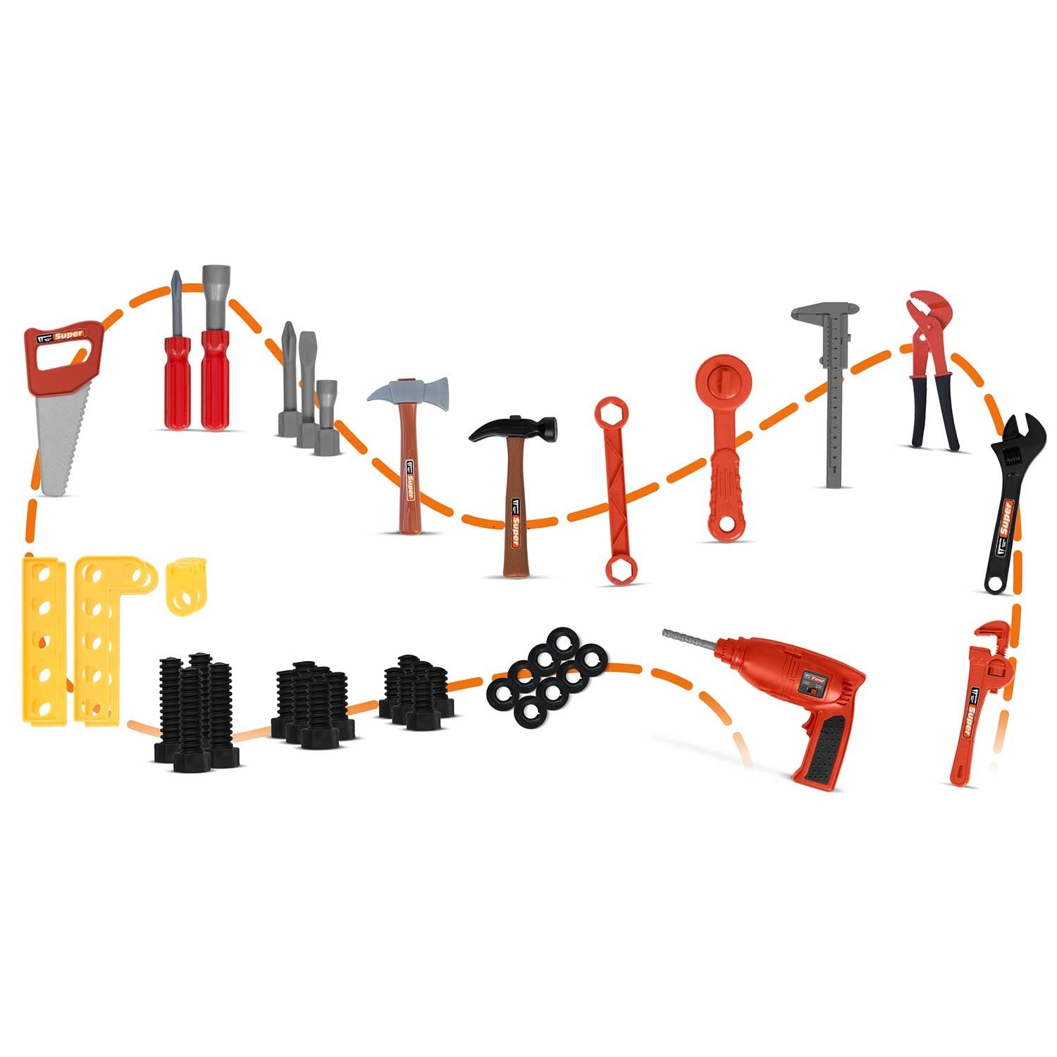 Ricokids vaikų dirbtuvė 772500 raudona