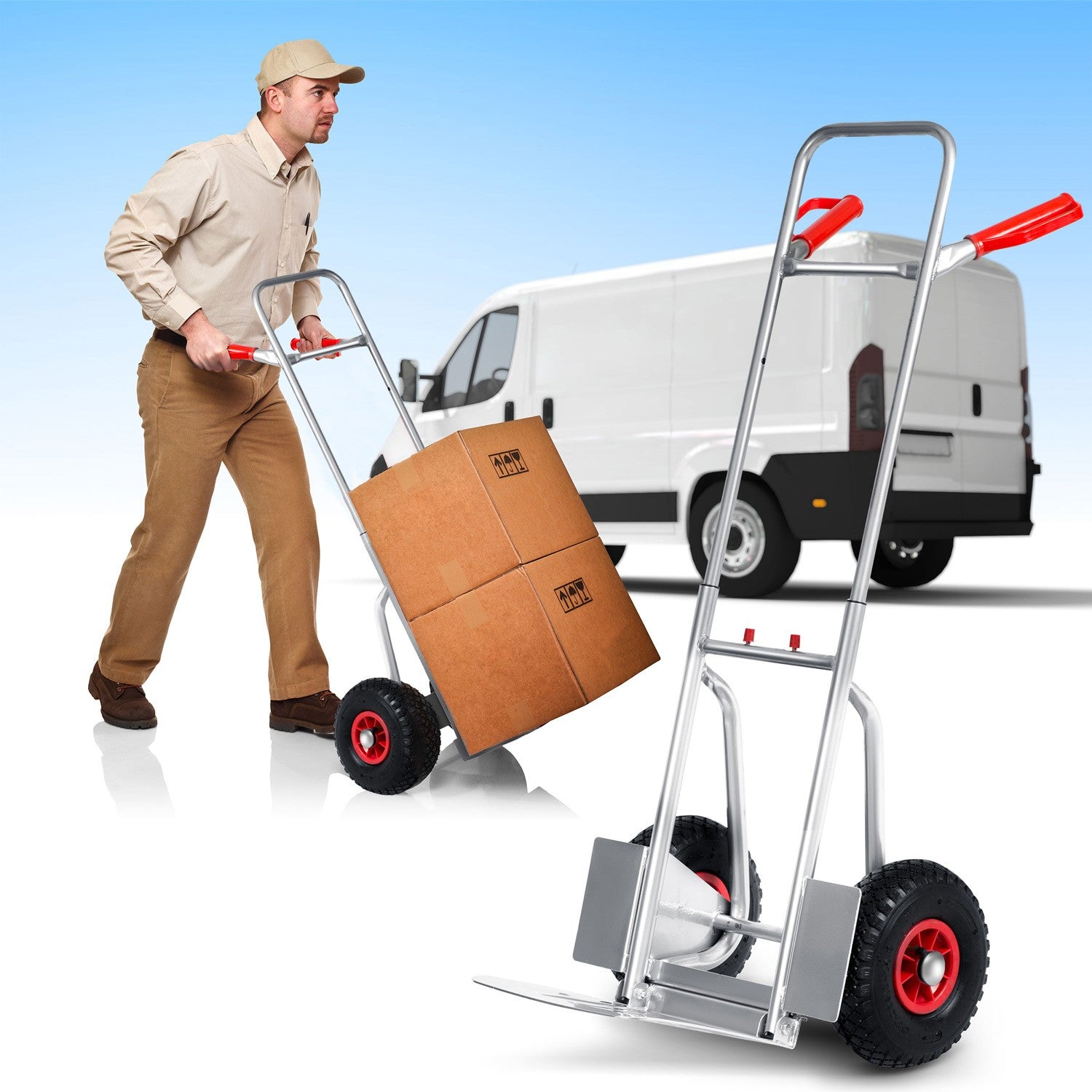 Transporto vagonas, rankinis susikraunamasis Humberg HM-507