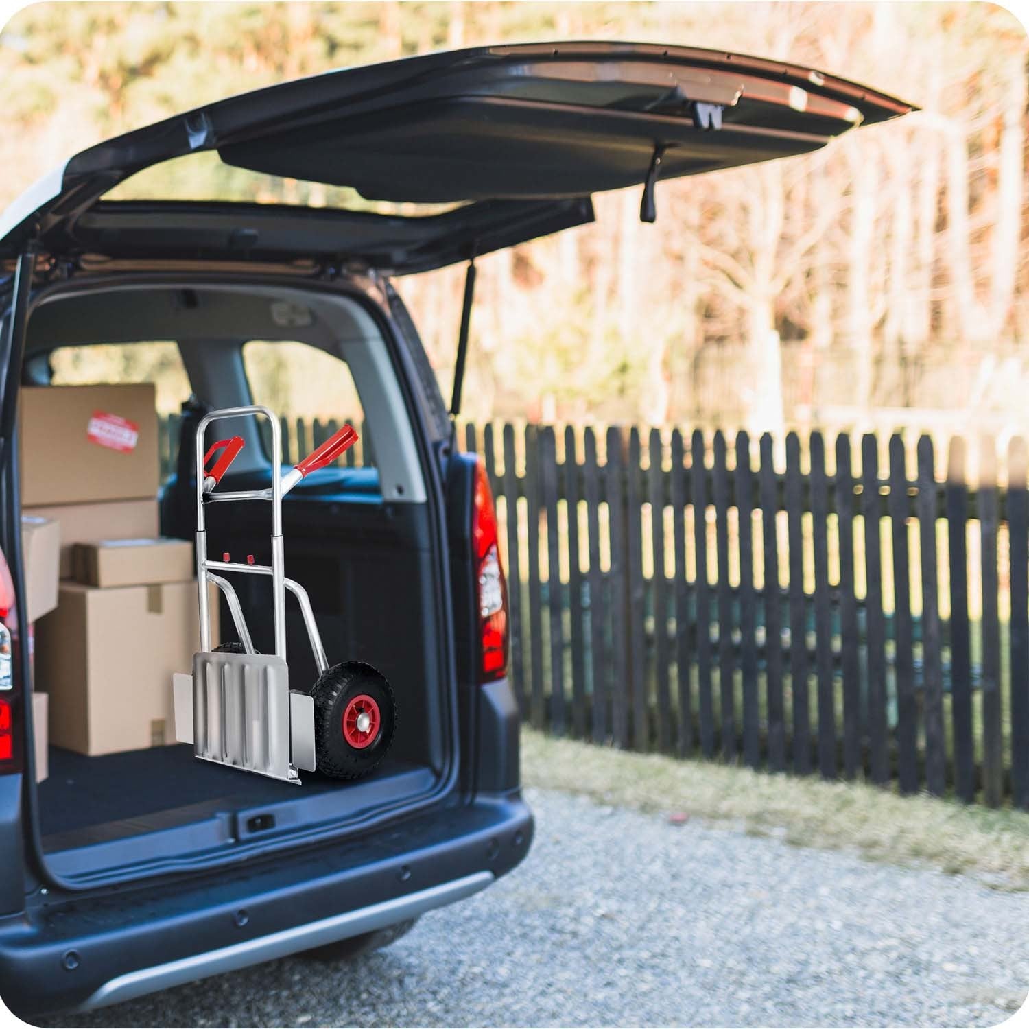 Transporto vagonas, rankinis susikraunamasis Humberg HM-507