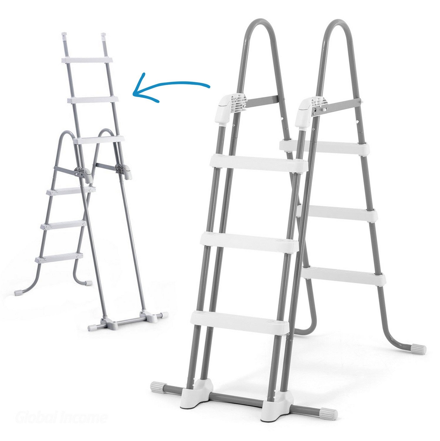 Prizmo rėmo sodinis baseinas