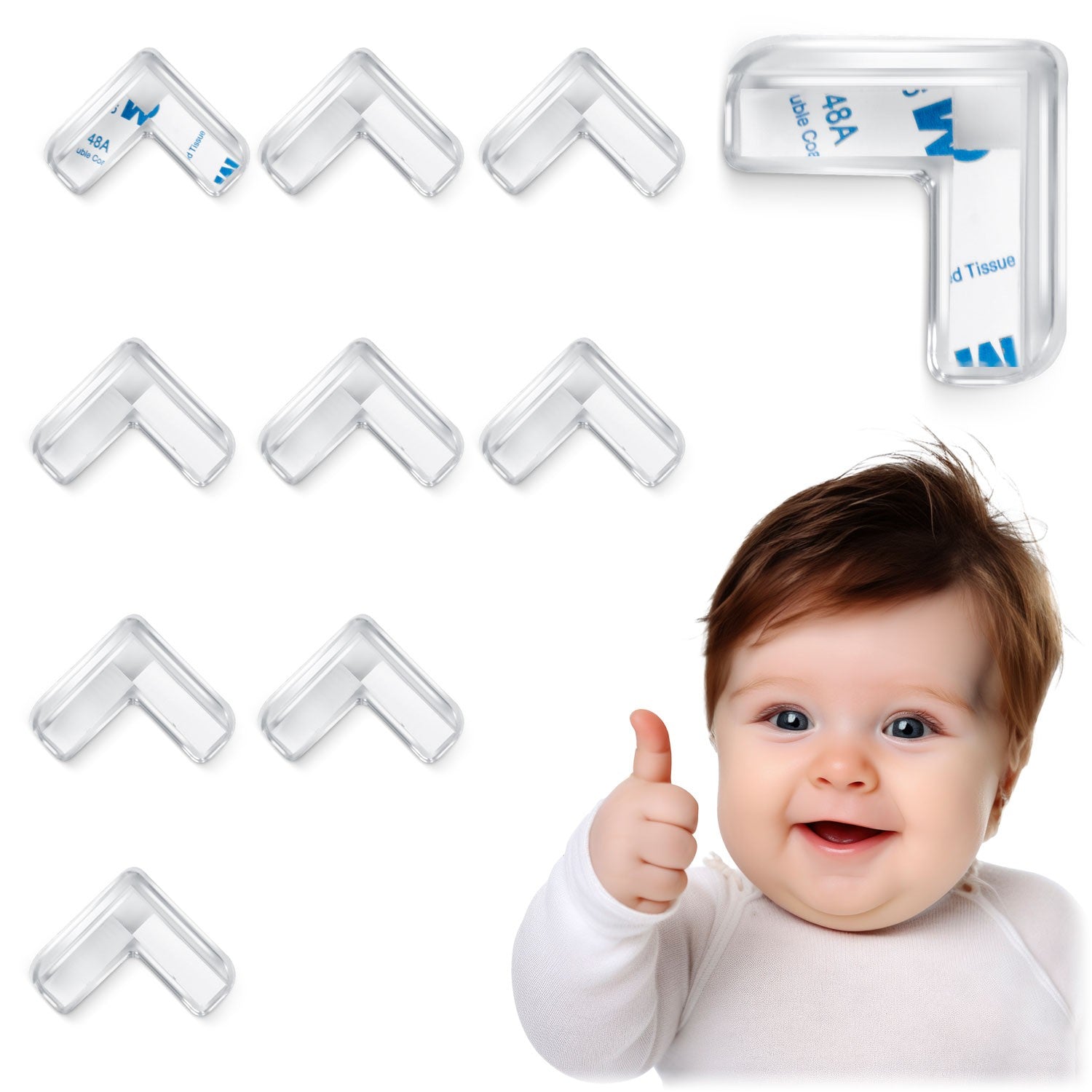Ricokids angų apsaugos 798400 10 skaidrus