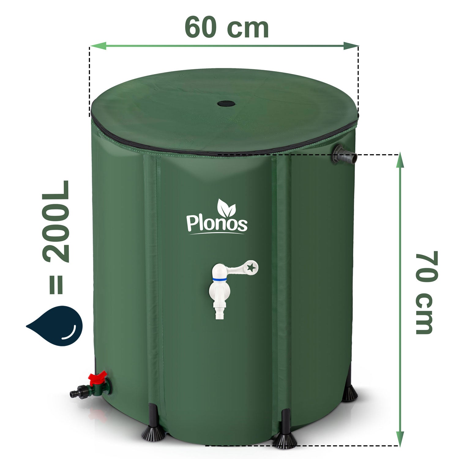 200 litrų plonos PL-520