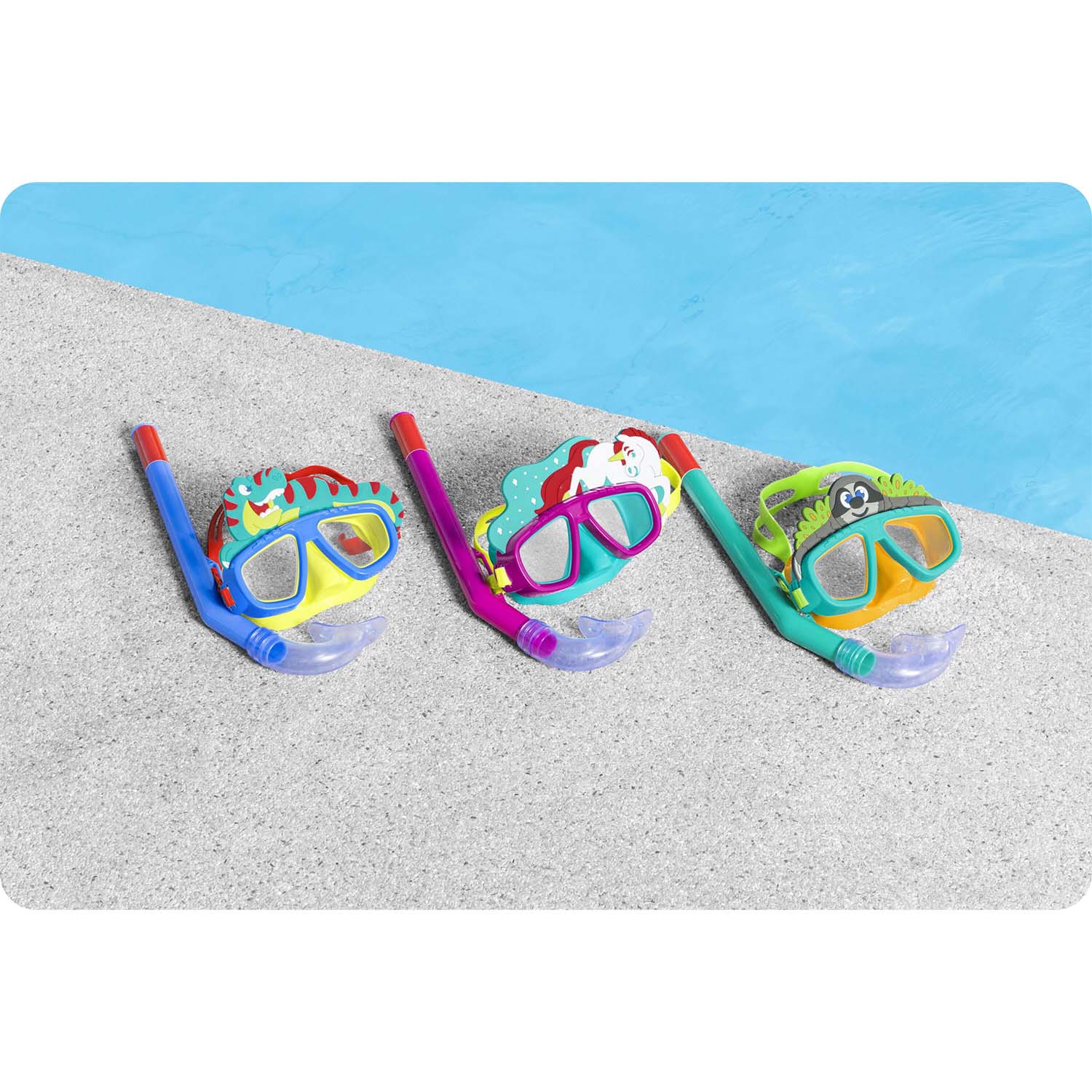 Bestway 24059 turkūzų vaikų nardymo komplektas